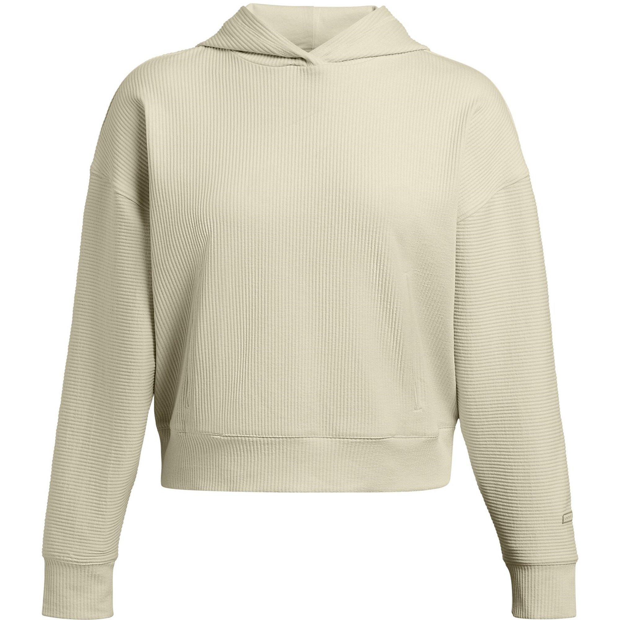 Brown - Under Armour - Women's Journey Rib Over the Head Performance Hoodie - 1