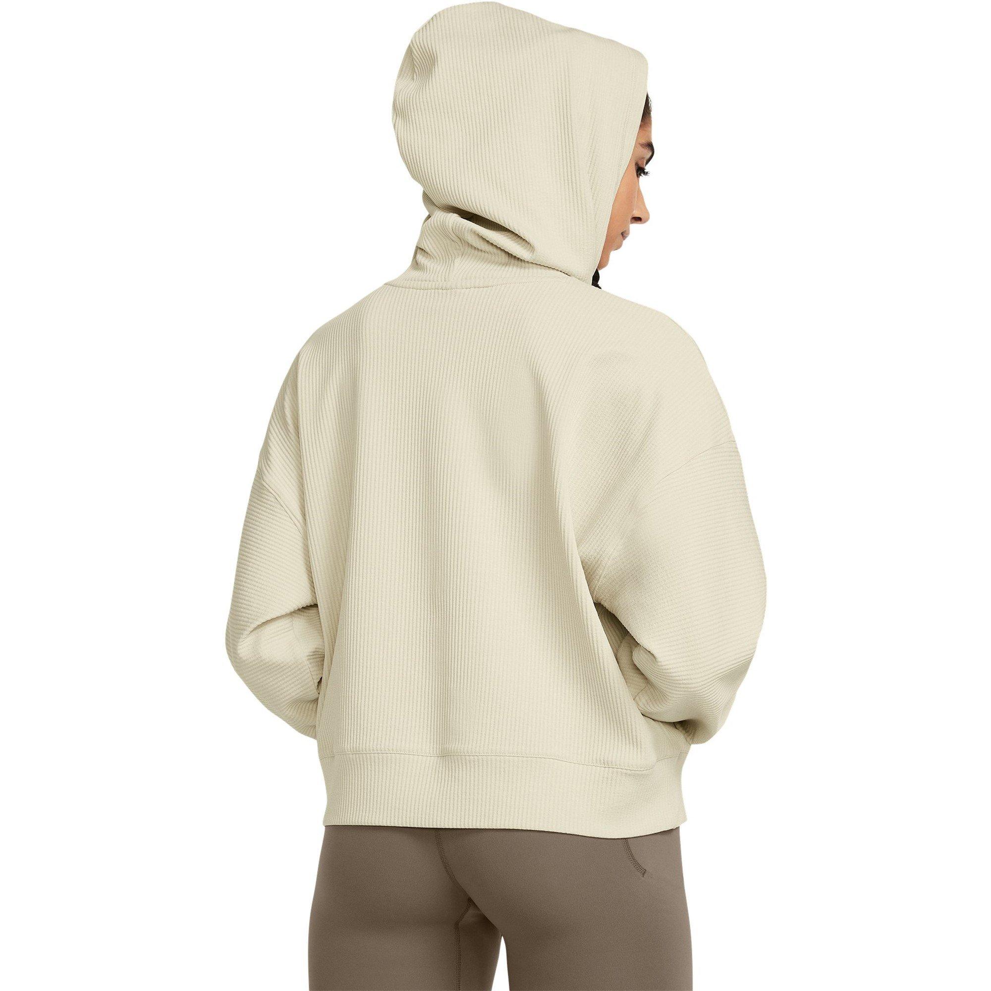 Brown - Under Armour - Women's Journey Rib Over the Head Performance Hoodie - 4
