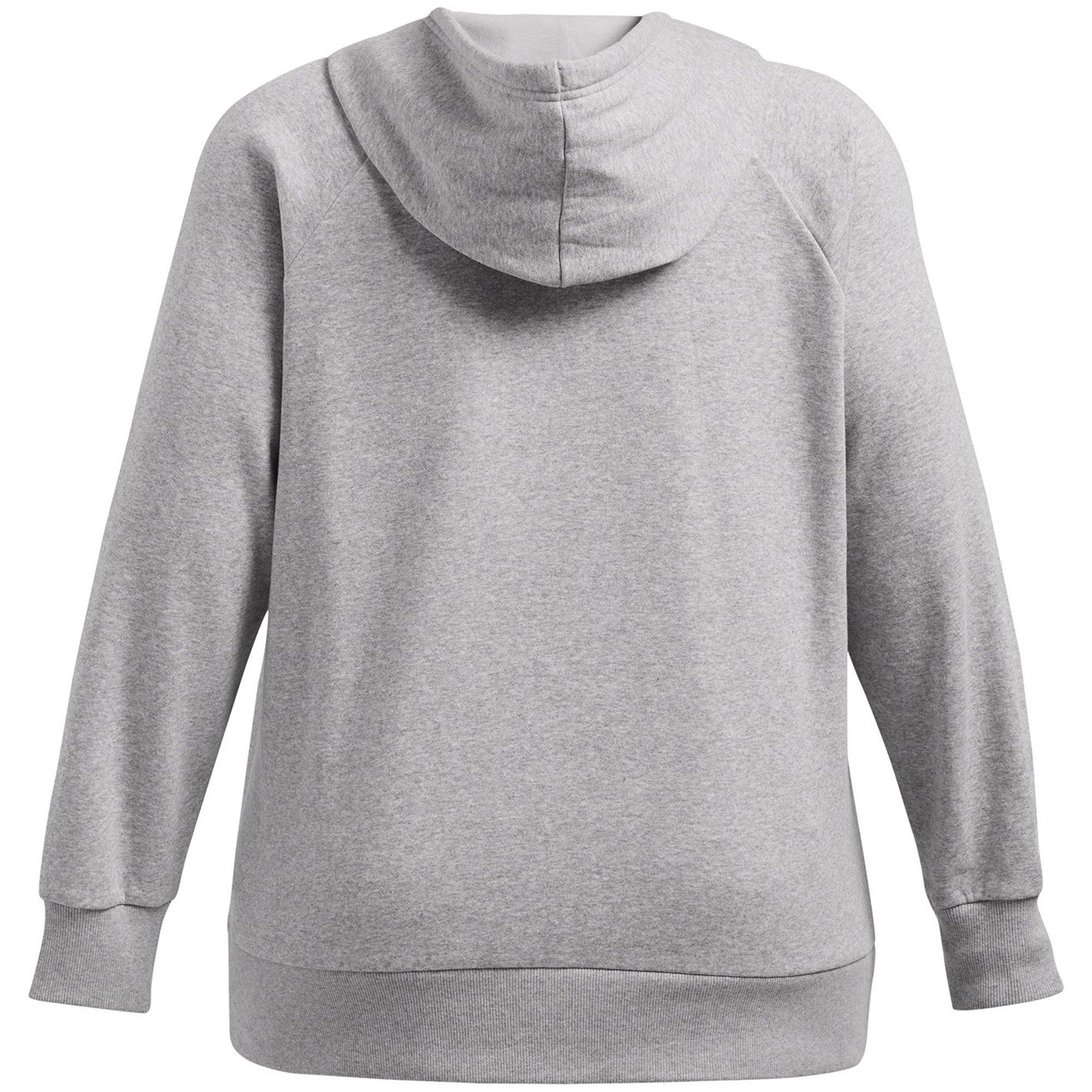 Gray - Under Armour - Ua Rival Fleece Logo Hoodie& Hoody Womens - 2