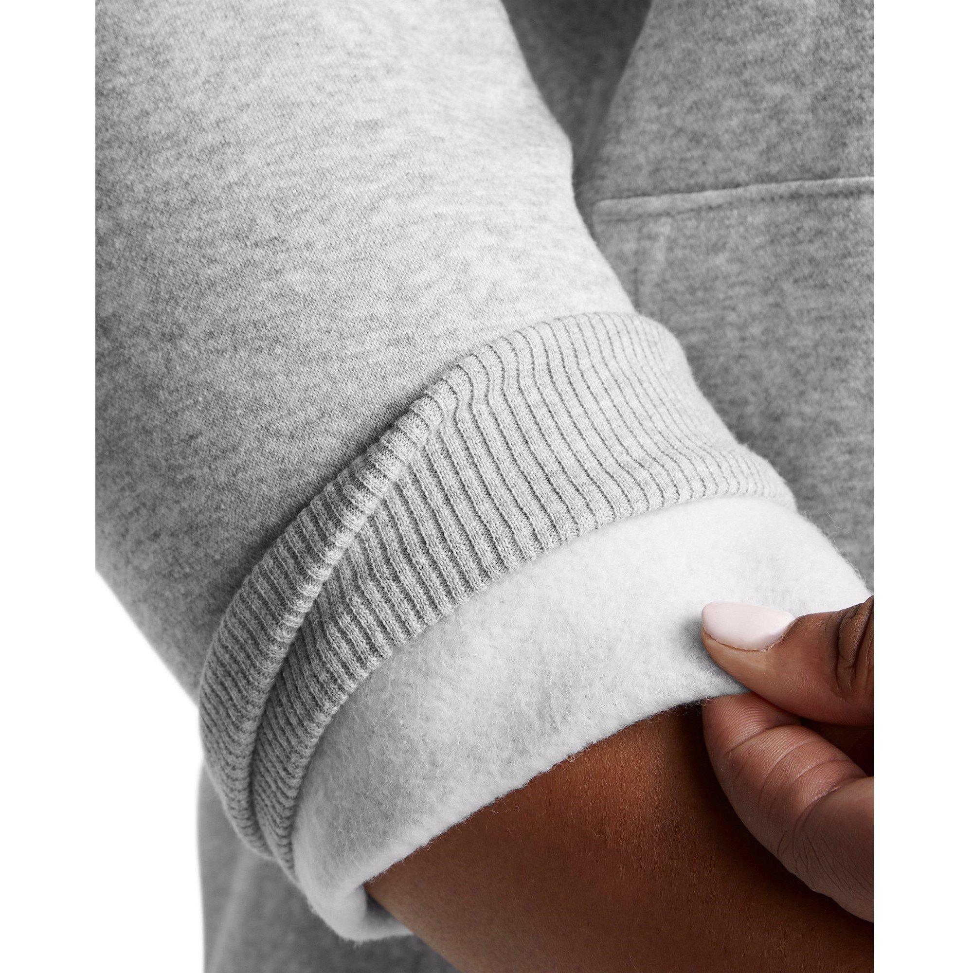 Gray - Under Armour - Ua Rival Fleece Logo Hoodie& Hoody Womens - 5