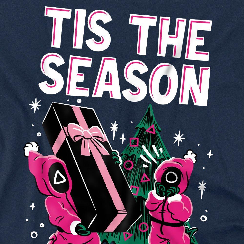 Navy - Squid Game - Squid Game Tis The Season Mens T-Shirt Navy - 2