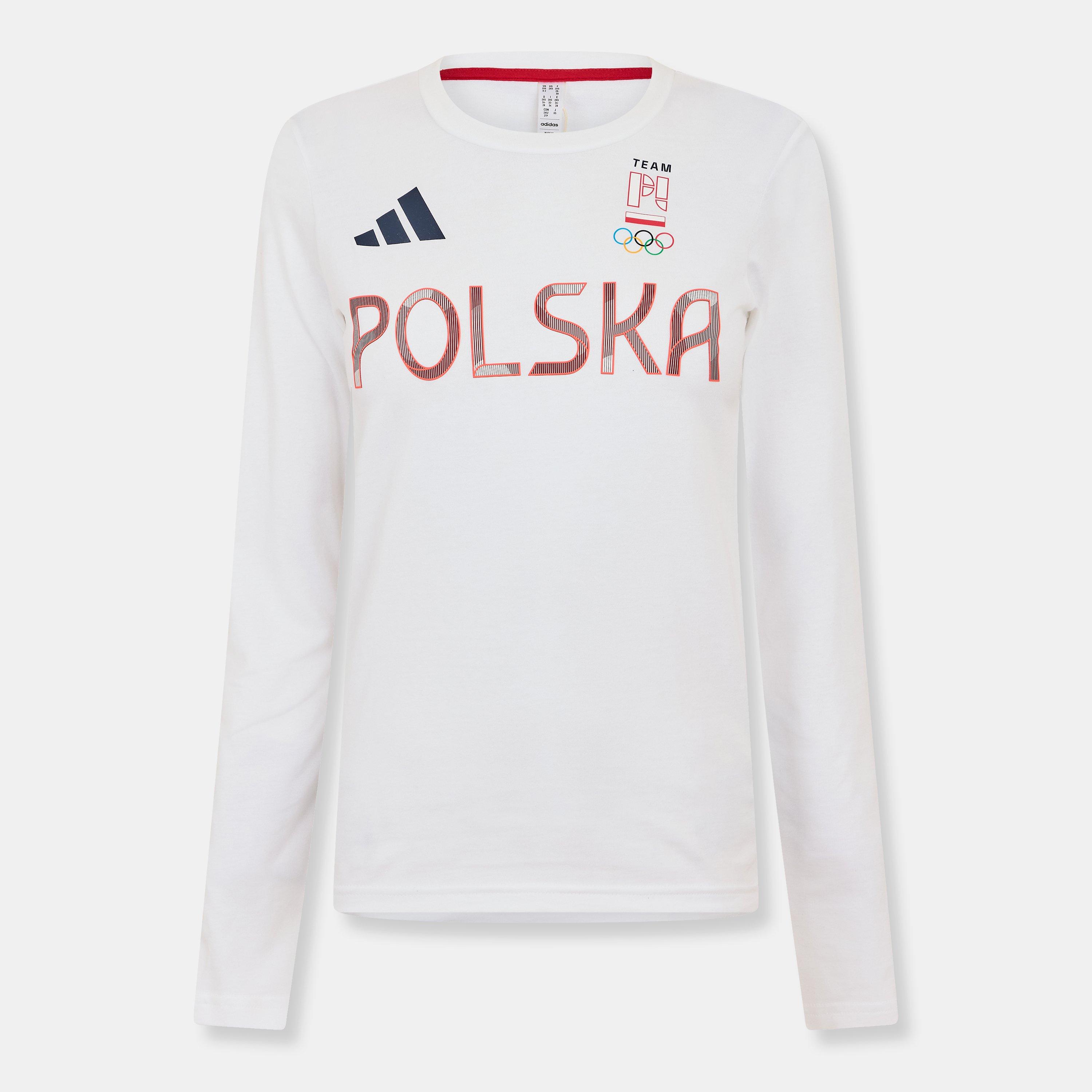 Adidas Women's Long Sleeve Performance Gym Top - White - 10 (S)