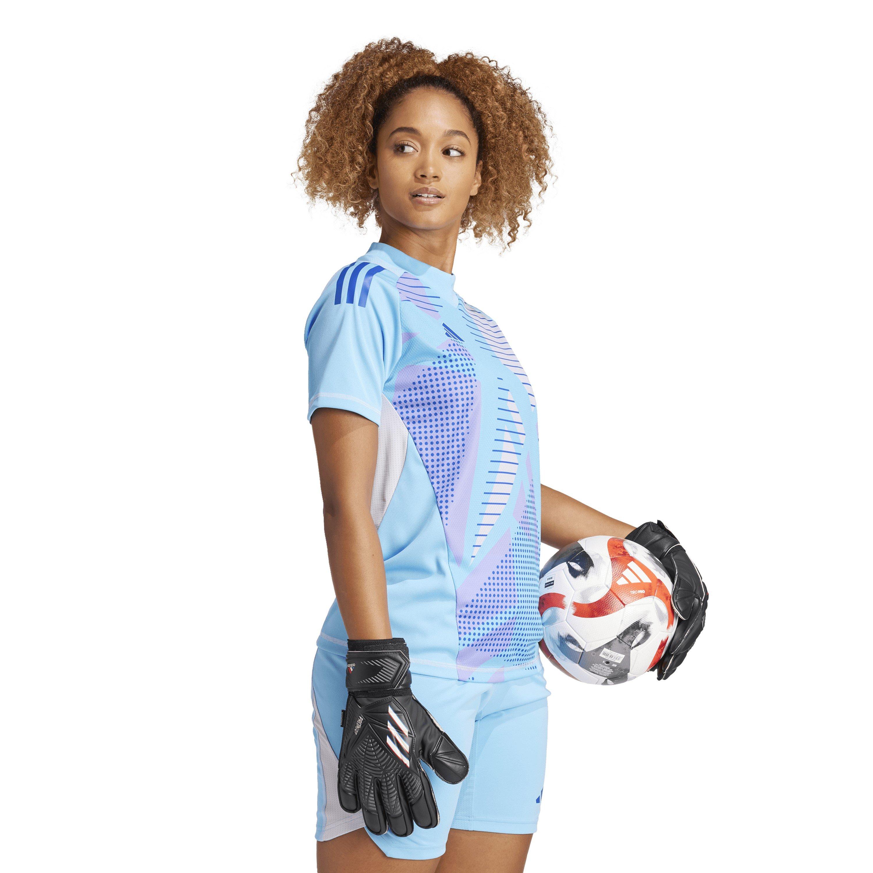Semi Blue Burst - adidas - T24 P Gk Jsy W T-Shirt Womens - 7