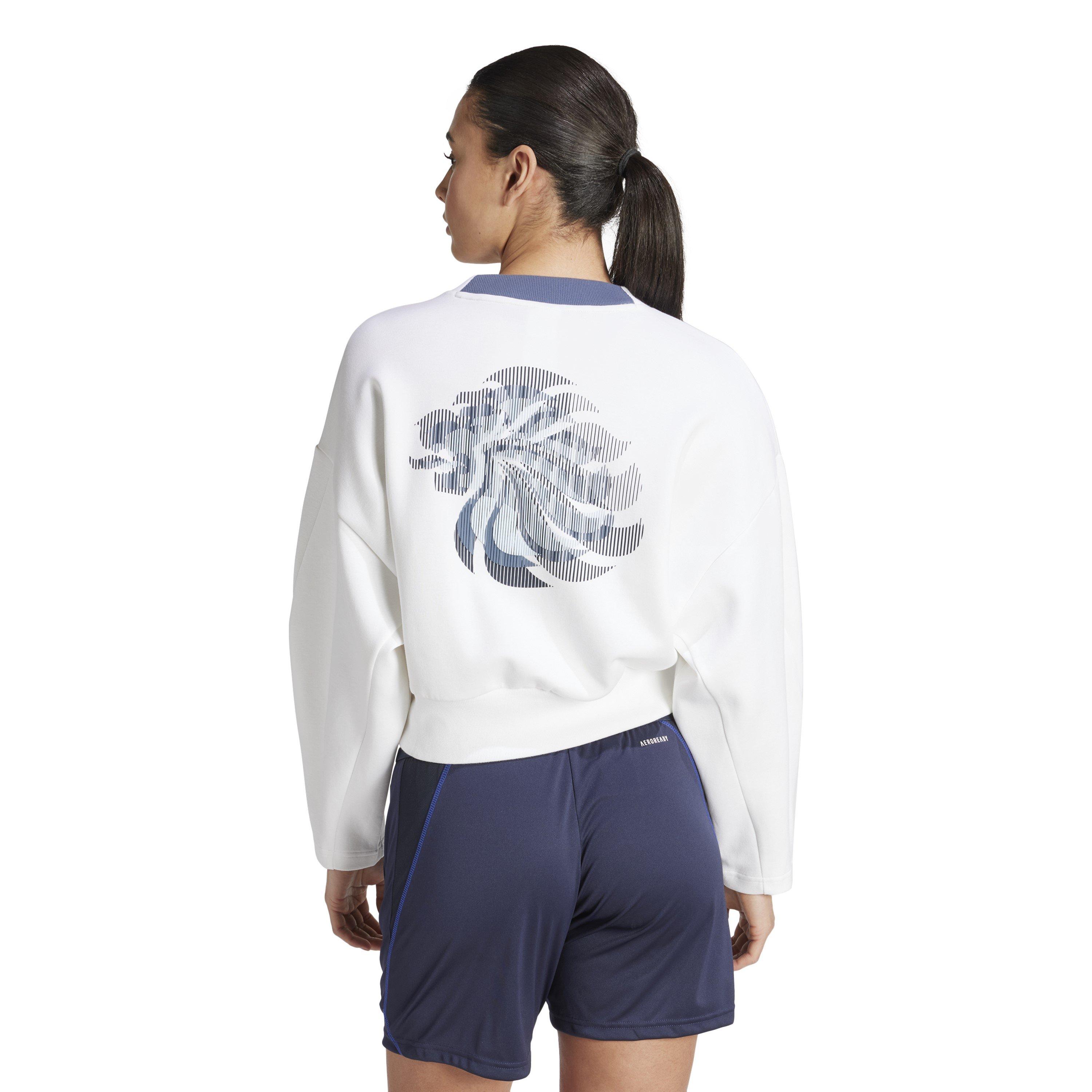 Blanco - adidas - Team Gb Sweat W Sweatshirt Womens - 3