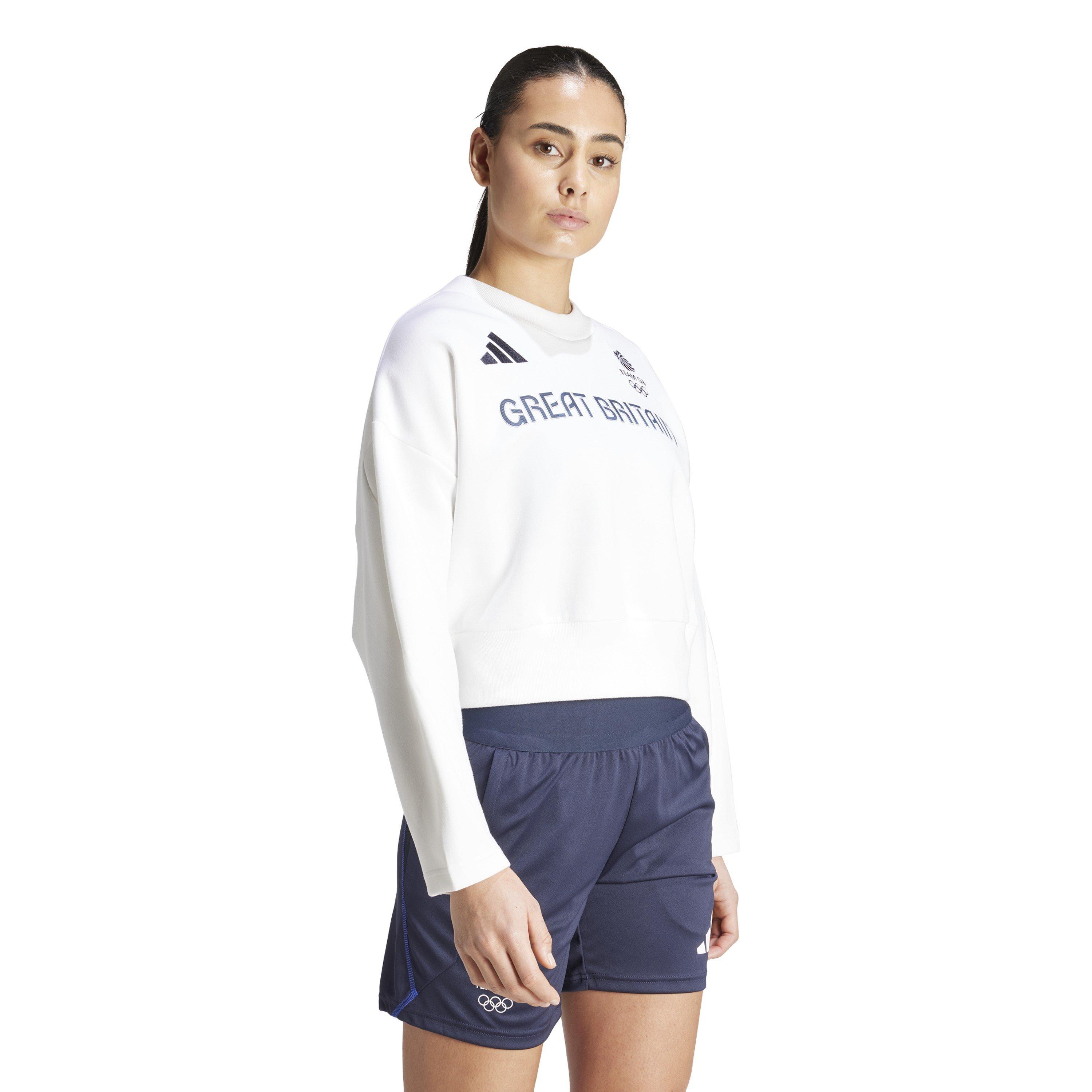 Blanco - adidas - Team Gb Sweat W Sweatshirt Womens - 6
