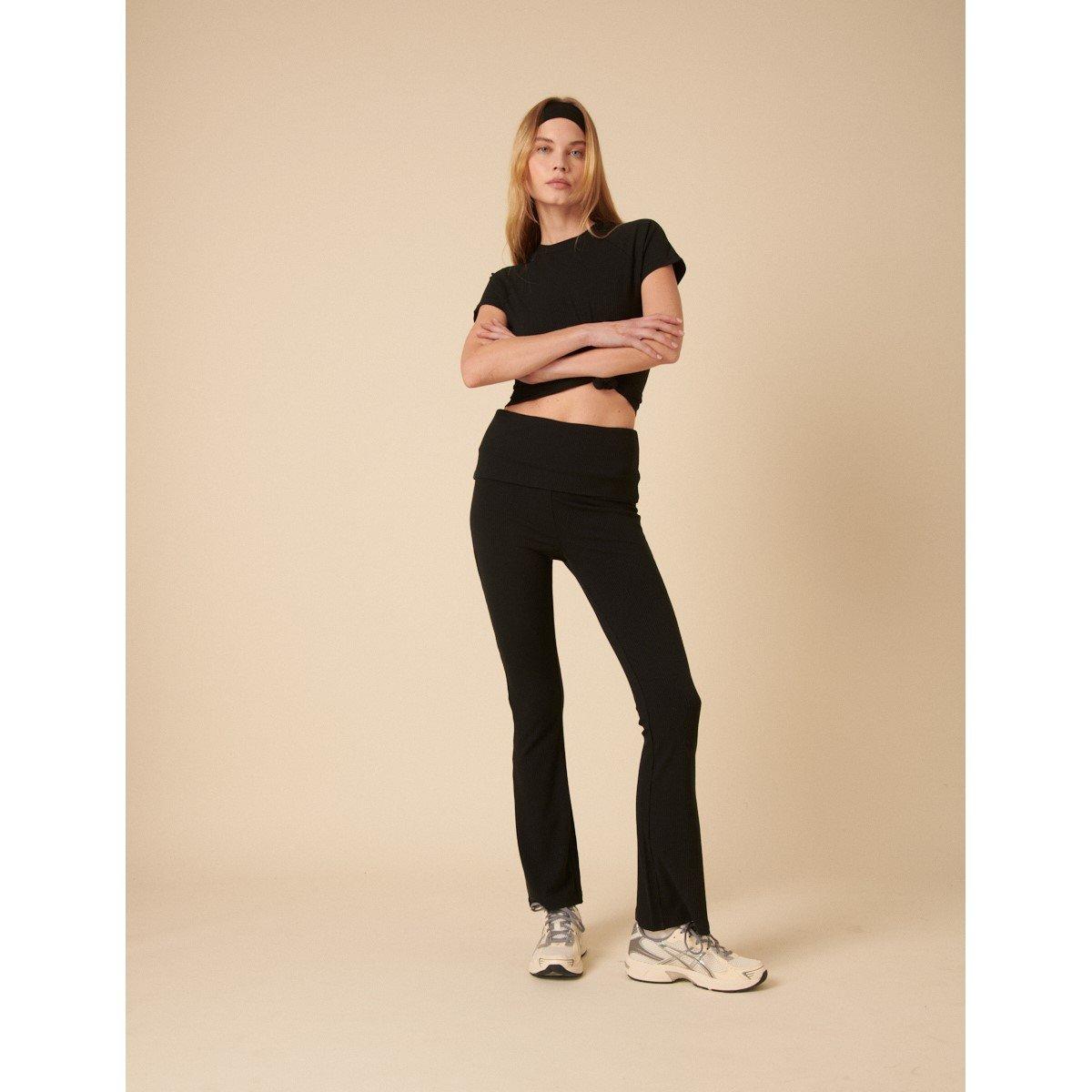 Black - Nobodys Child - Women's Yoga Pants - 1