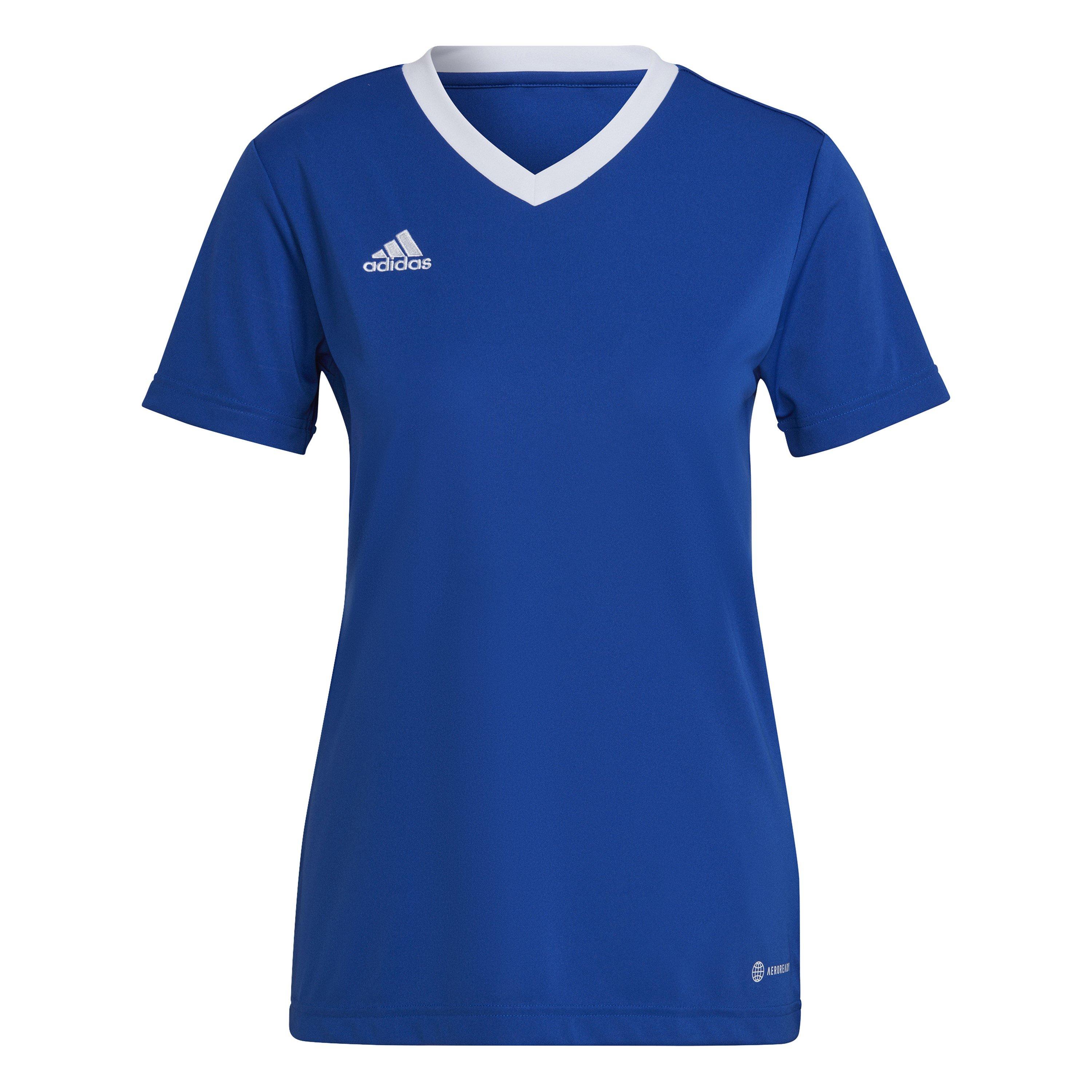Adidas Women's Short Sleeve Performance T-Shirt - Royal Blue - 6 (XXS)