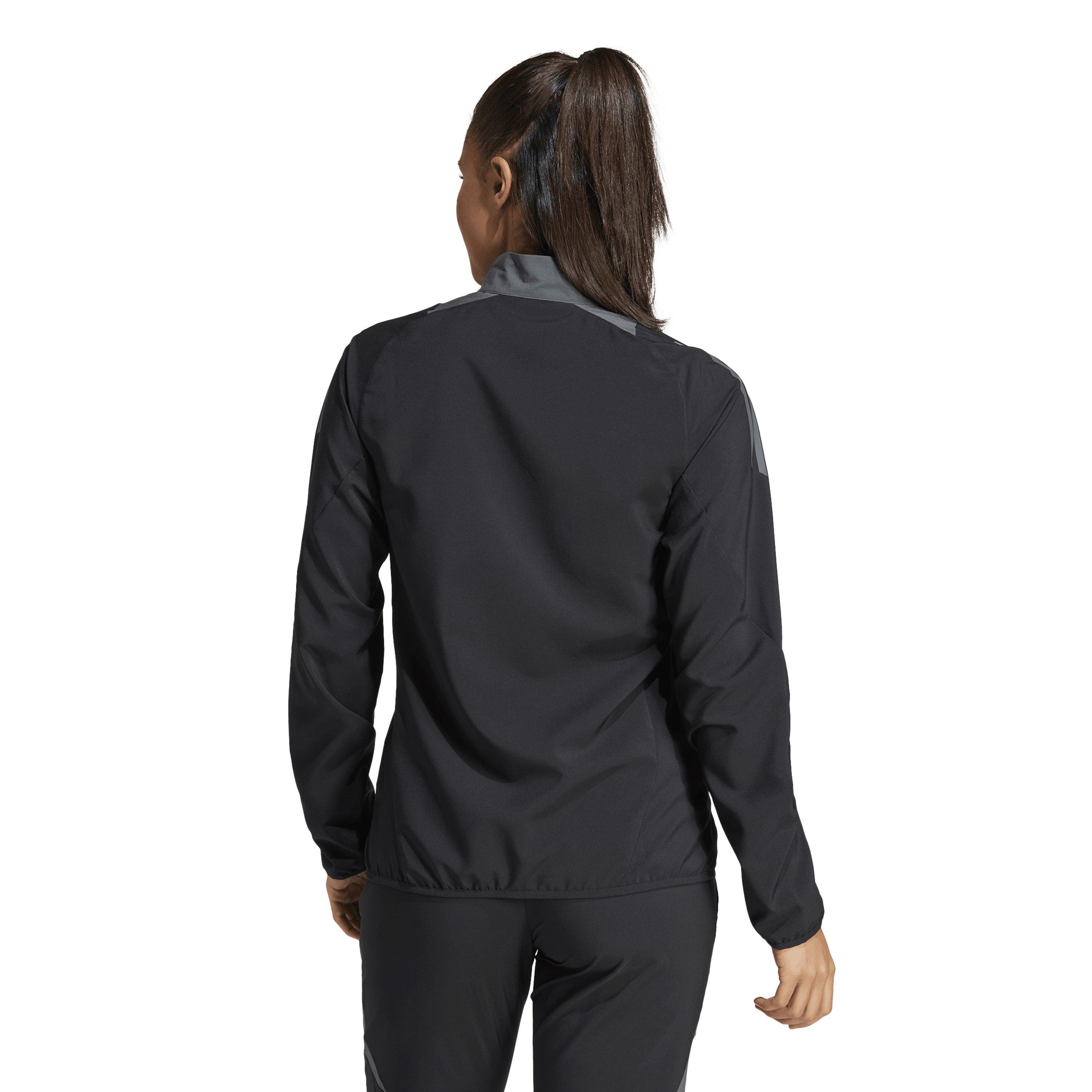 Black/Dark Grey - adidas - Tiro24 Cprejktw Tracksuit Top Womens - 3