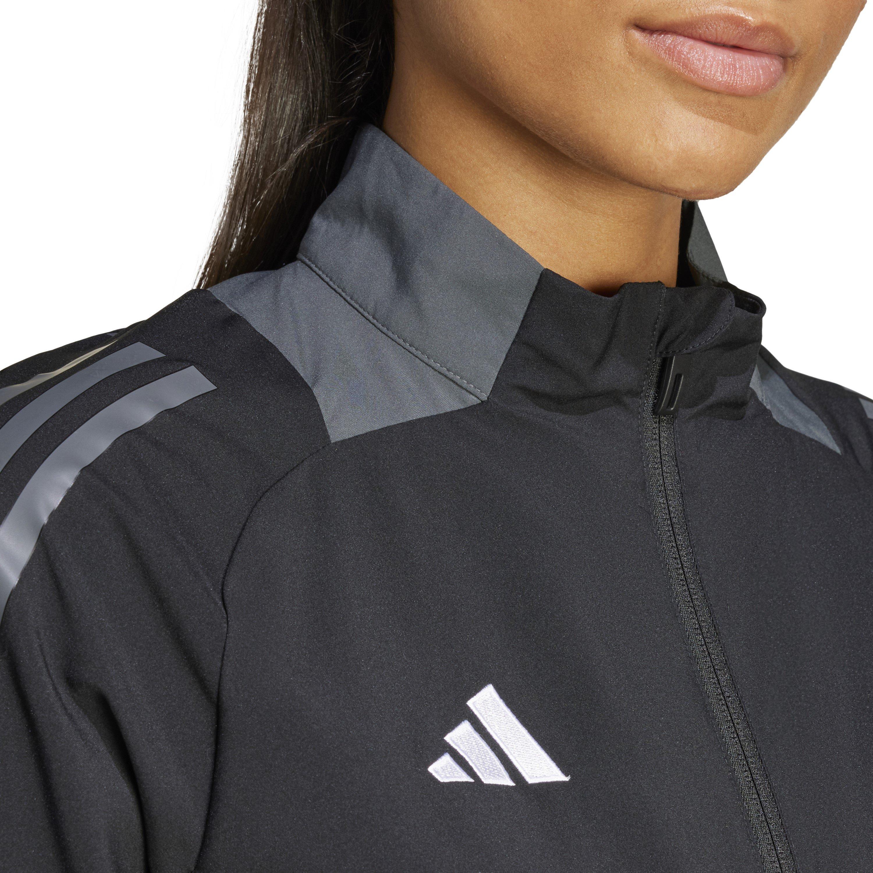 Black/Dark Grey - adidas - Tiro24 Cprejktw Tracksuit Top Womens - 4