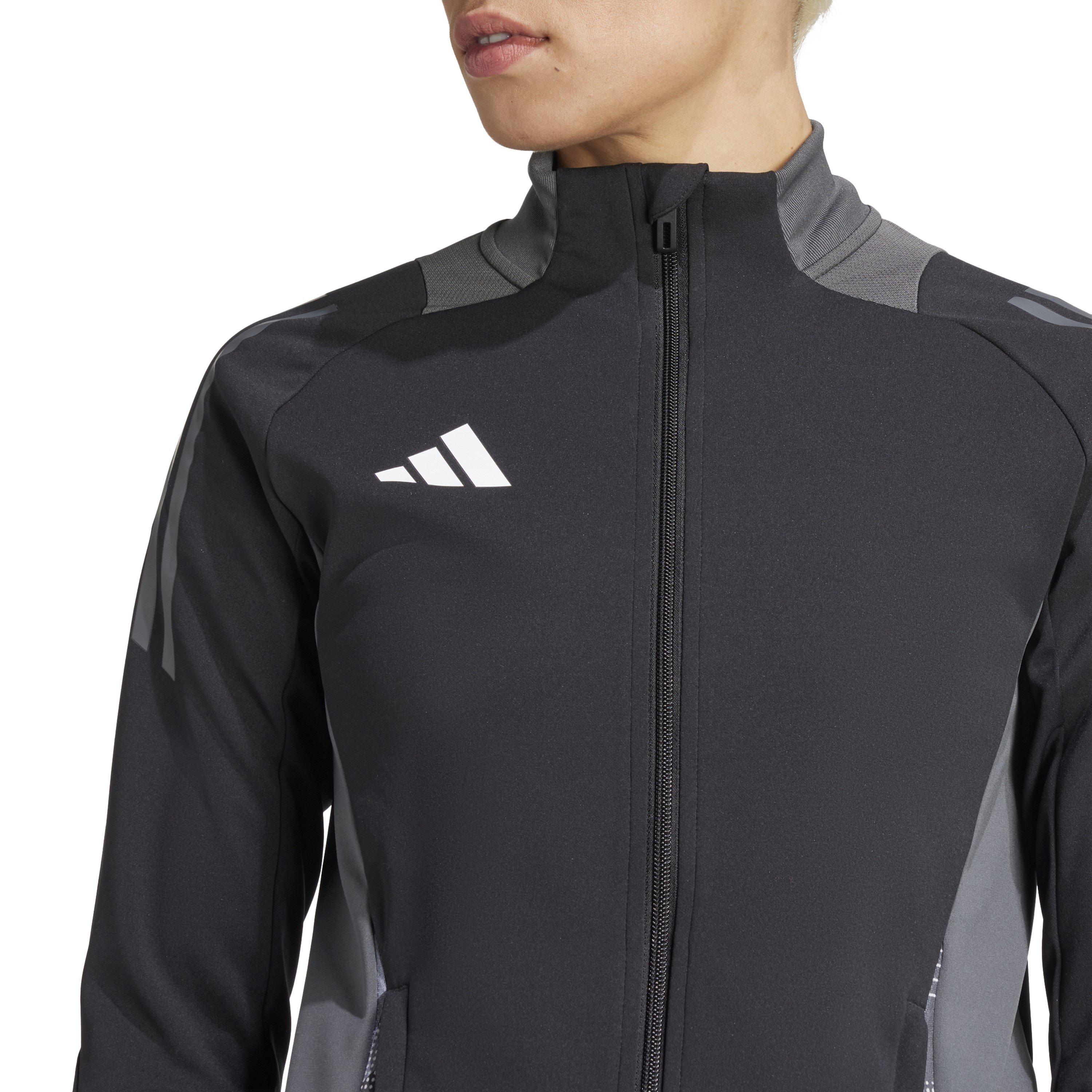 Preto/Cinzento Escuro - adidas - Tiro24 C Trjktw Tracksuit Top Womens - 4