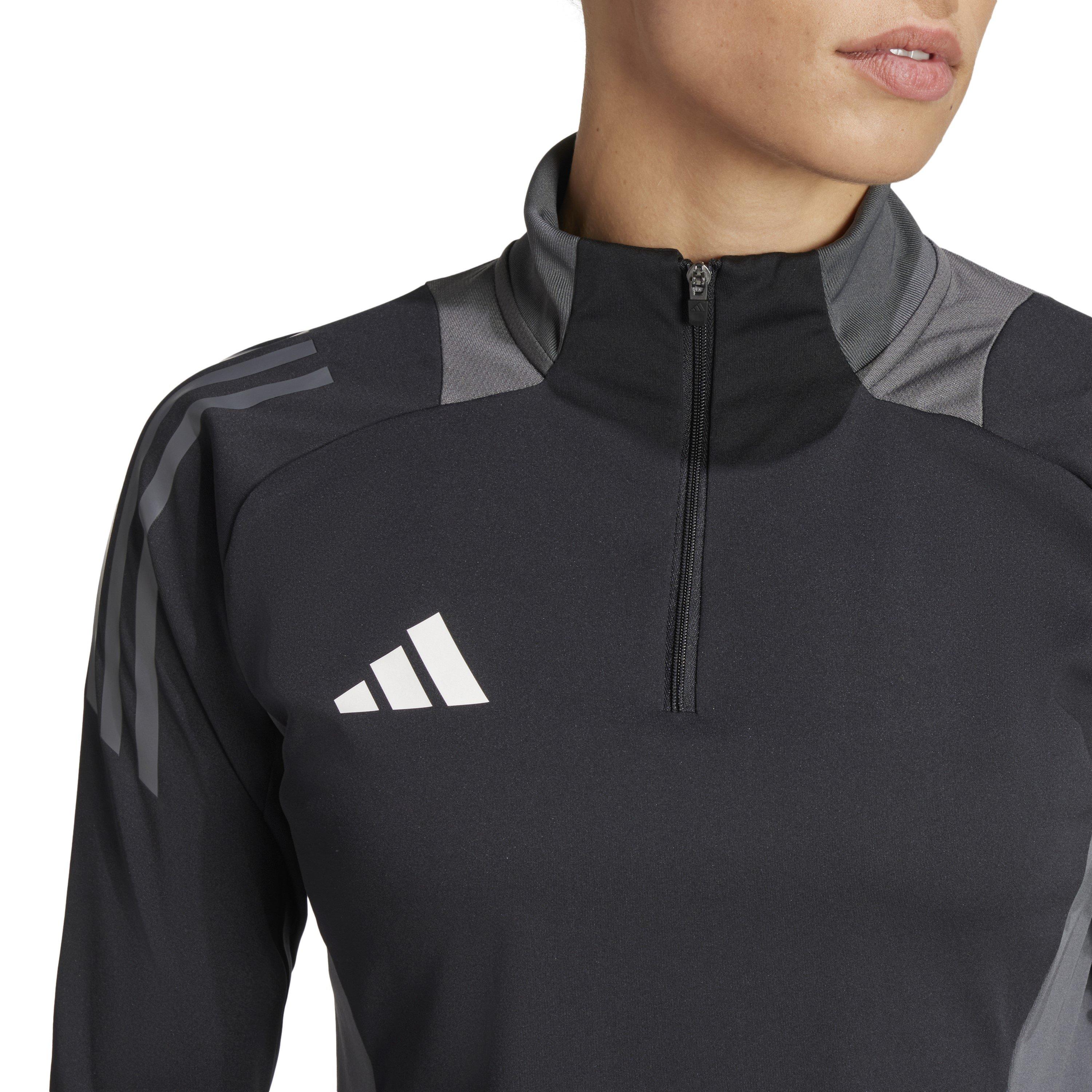 Preto/Cinzento Escuro - adidas - Tiro24 C Trtopw Tracksuit Top Womens - 5
