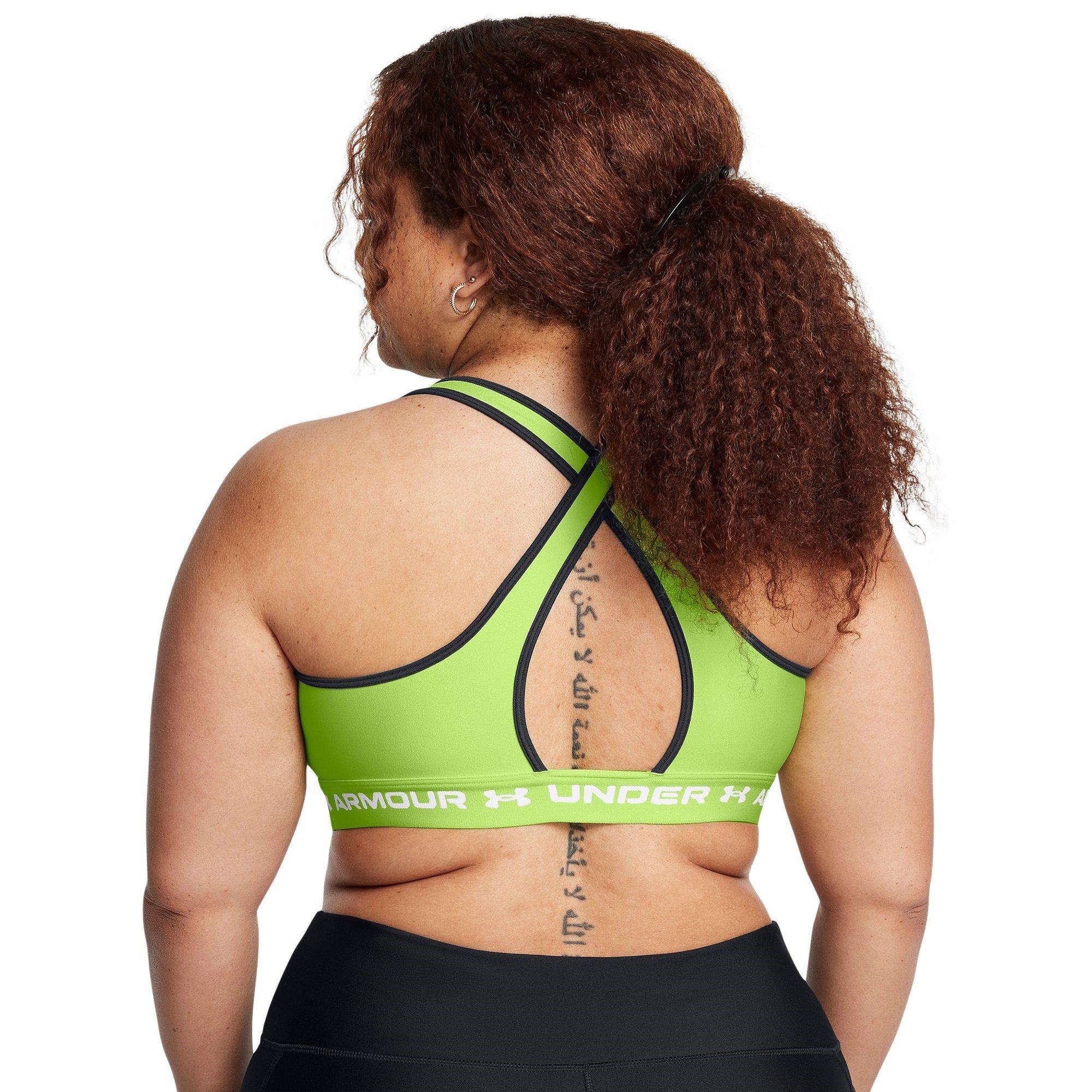 Verde - Under Armour - Crossback Mid Sports Bra - 12