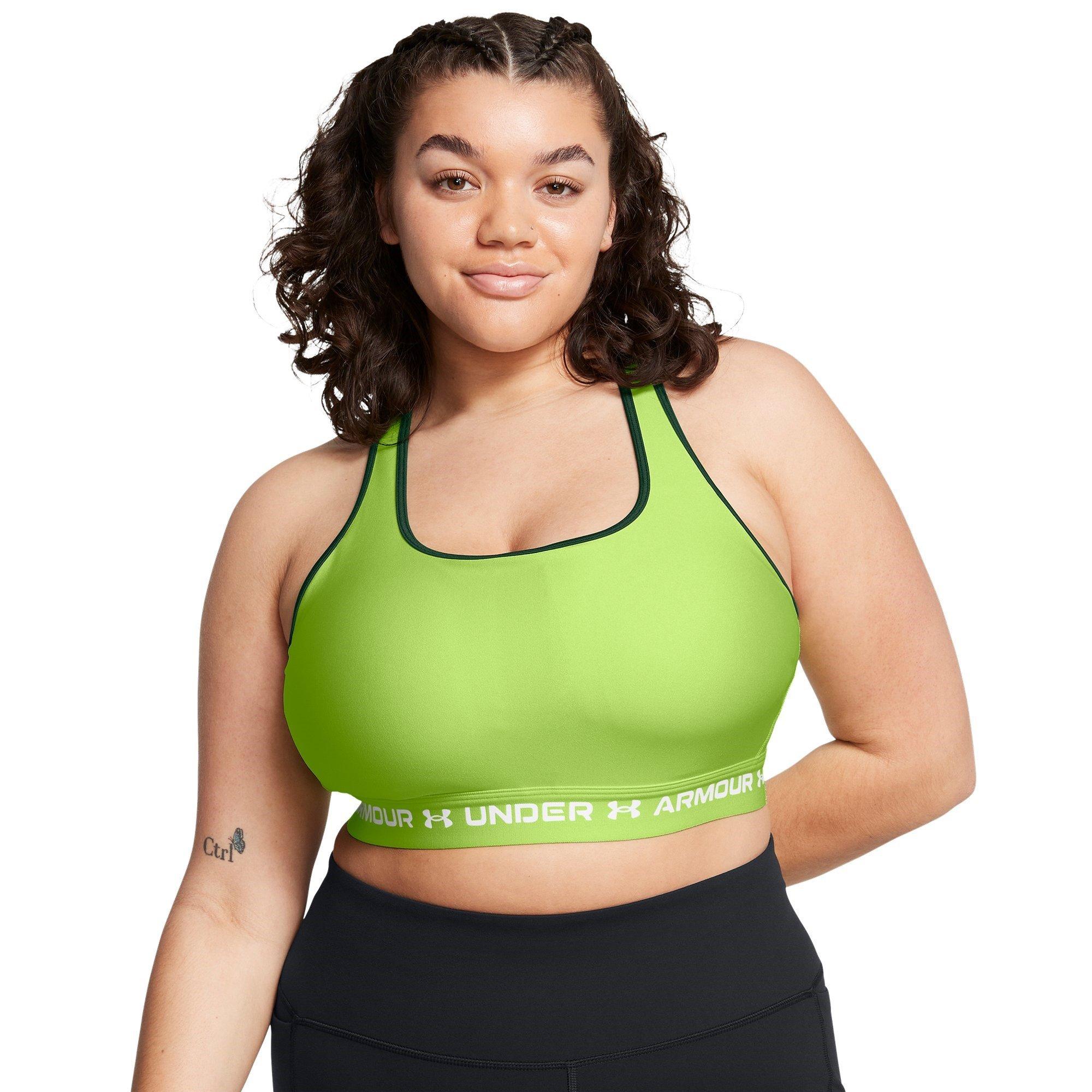 Verde - Under Armour - Crossback Mid Sports Bra - 13