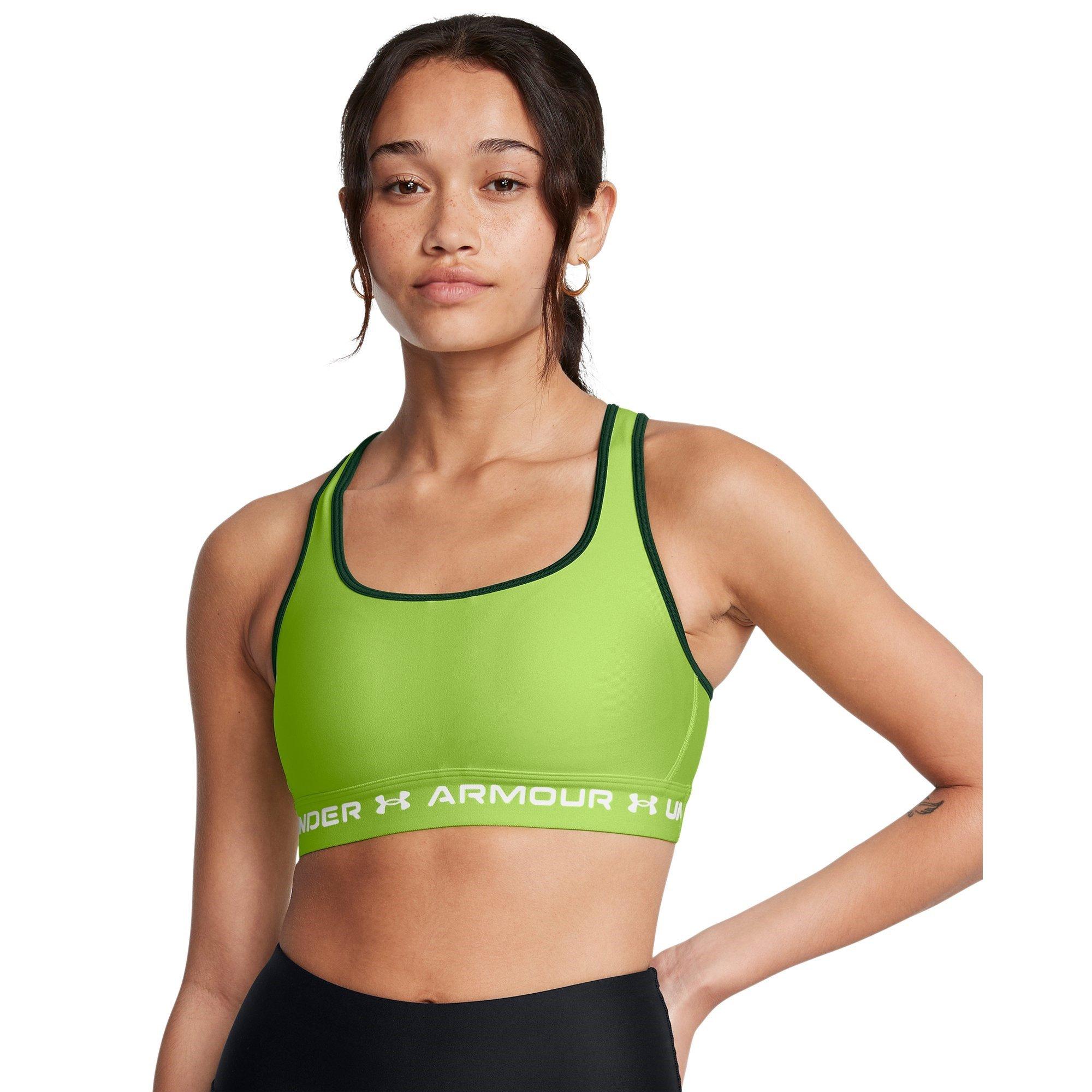 Verde - Under Armour - Crossback Mid Sports Bra - 5