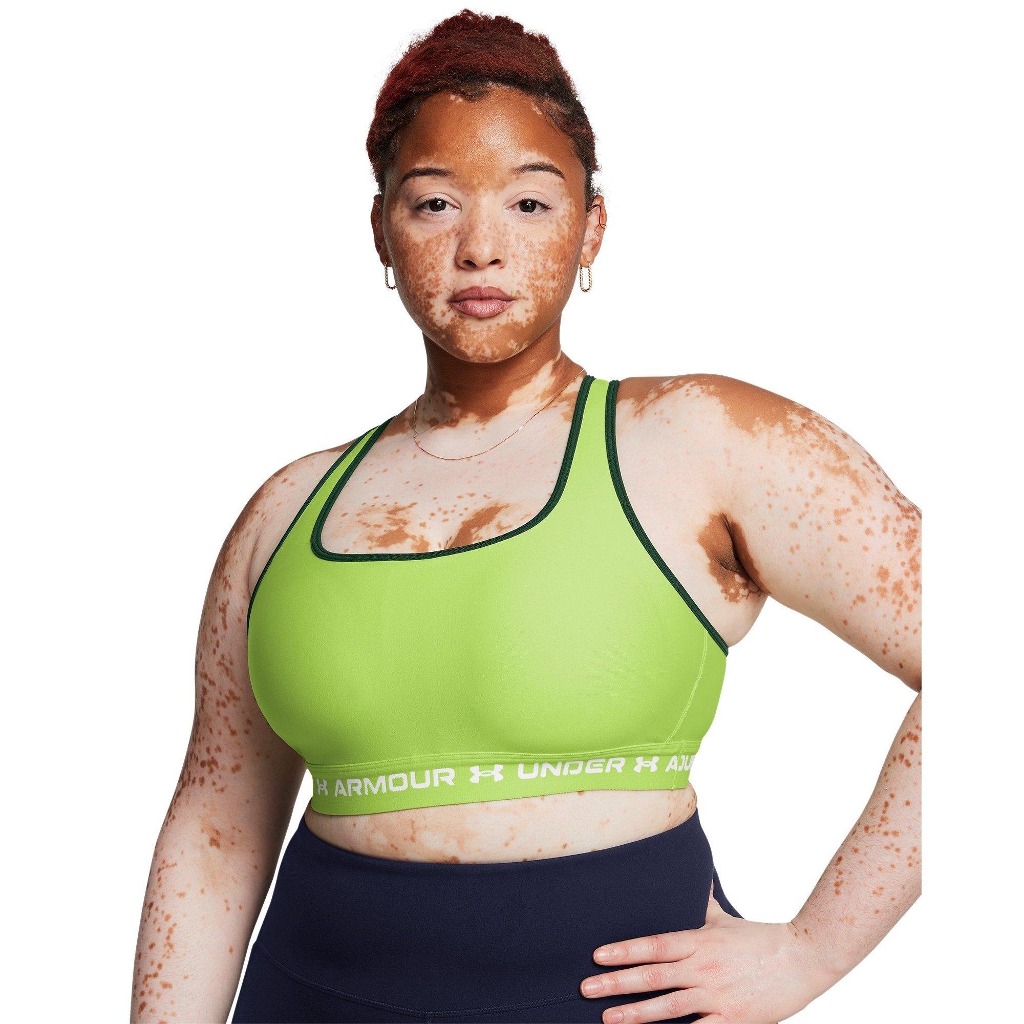 Verde - Under Armour - Crossback Mid Sports Bra - 9