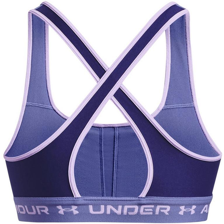 Sonar Bleu - Under stet Armour - Under stet Armour Twitch Multi Print T-shirt Junior Filles - 12