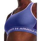 Sonar Bleu - Under stet Armour - Under stet Armour Twitch Multi Print T-shirt Junior Filles - 10