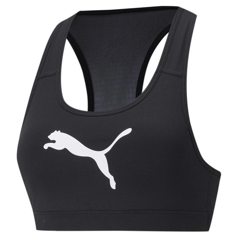 Puma Womens Grey Sports Bra Size Medium