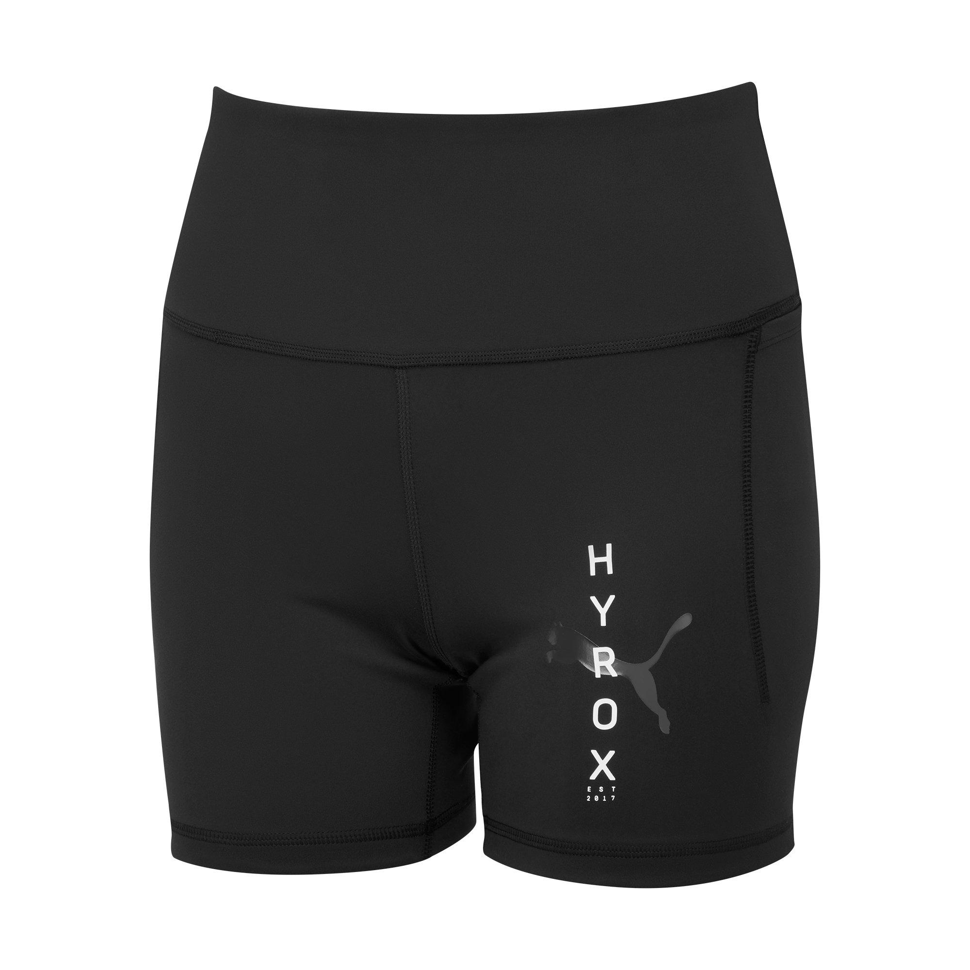 Puma Black - Puma - x HYROX Cloudspun High Waisted 5inch Shorts Adults - 5