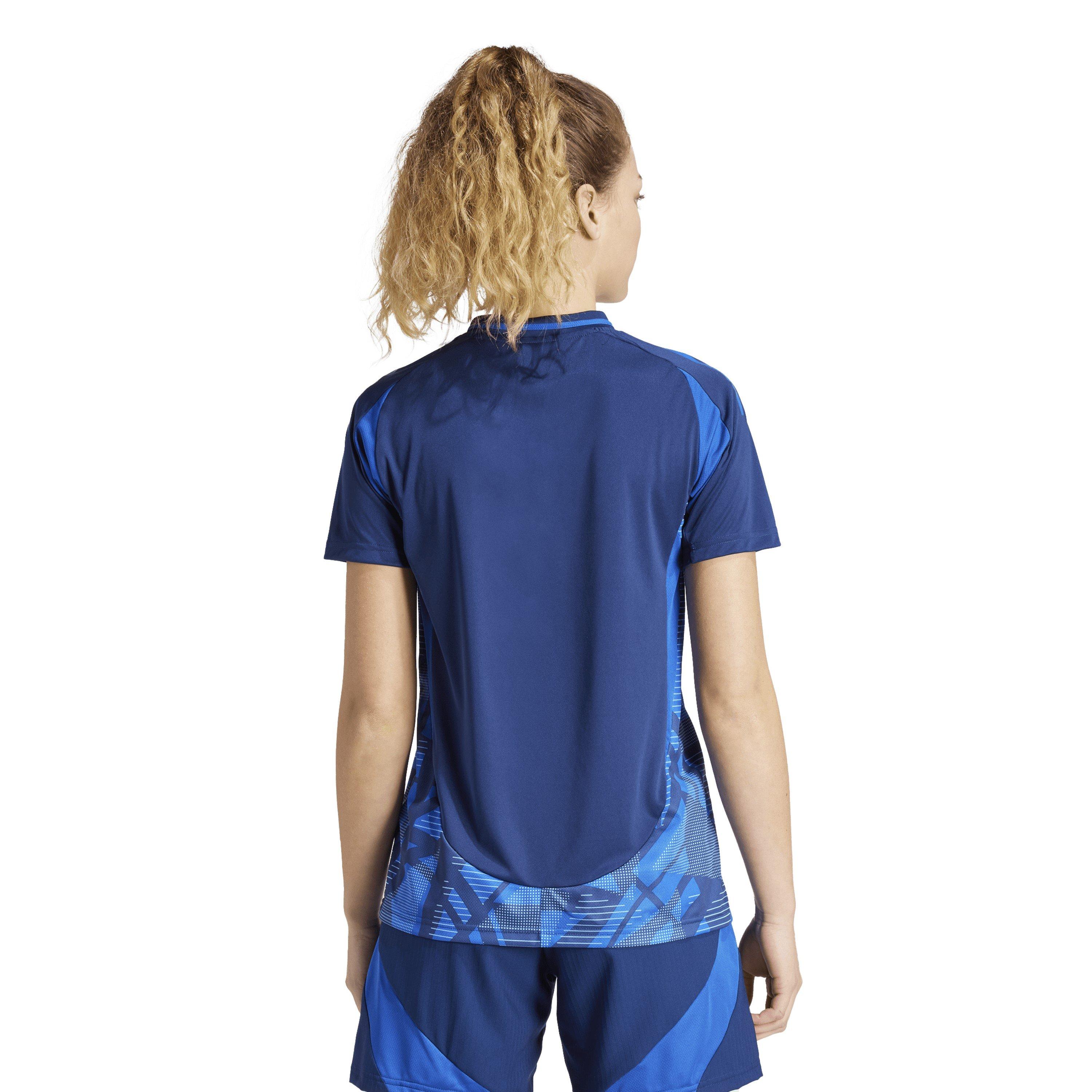 Navy Blue - adidas - Tiro24 C M Jsyw T-Shirt Womens - 4