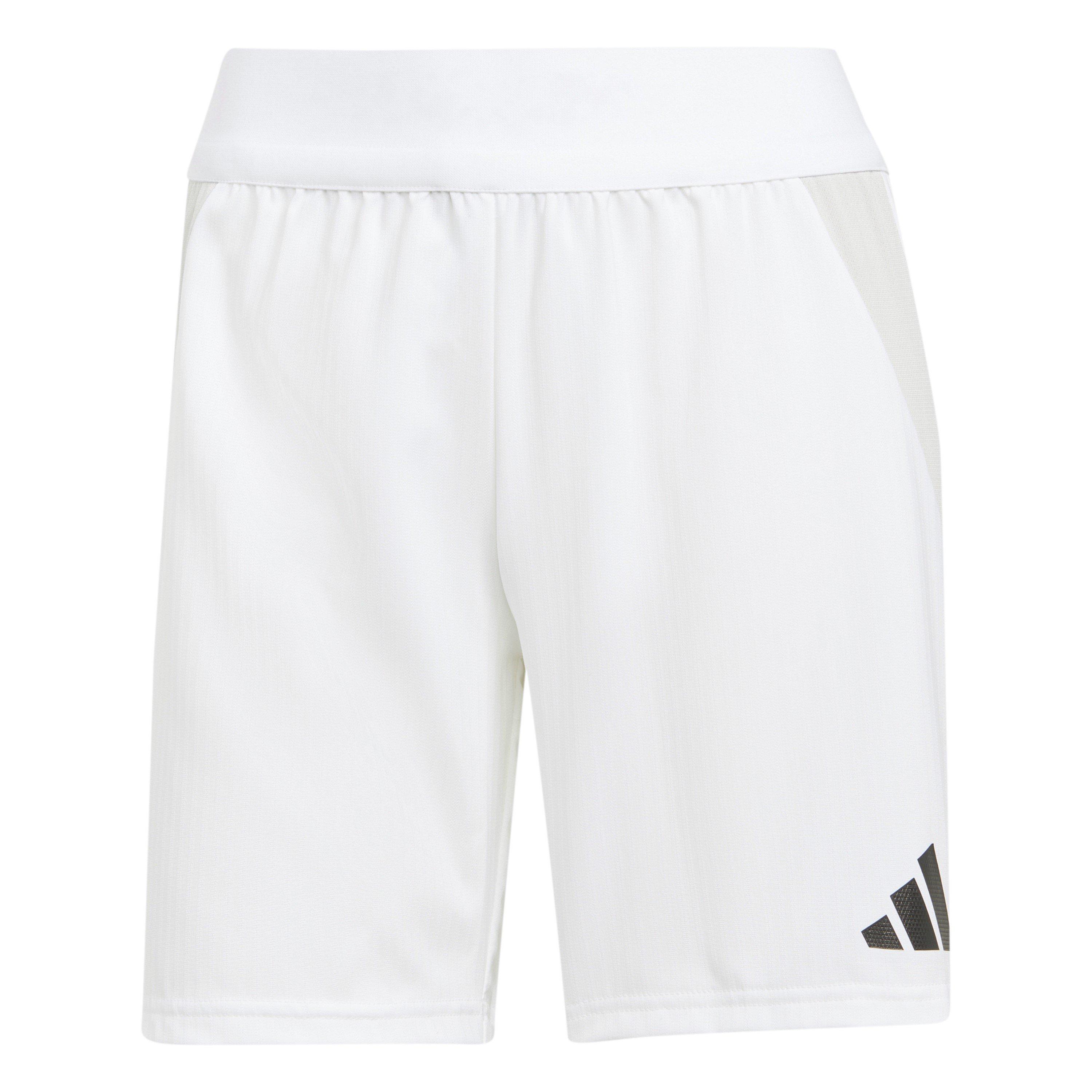 Adidas Women's Tiro24 Football Shorts - White - 14 (L)