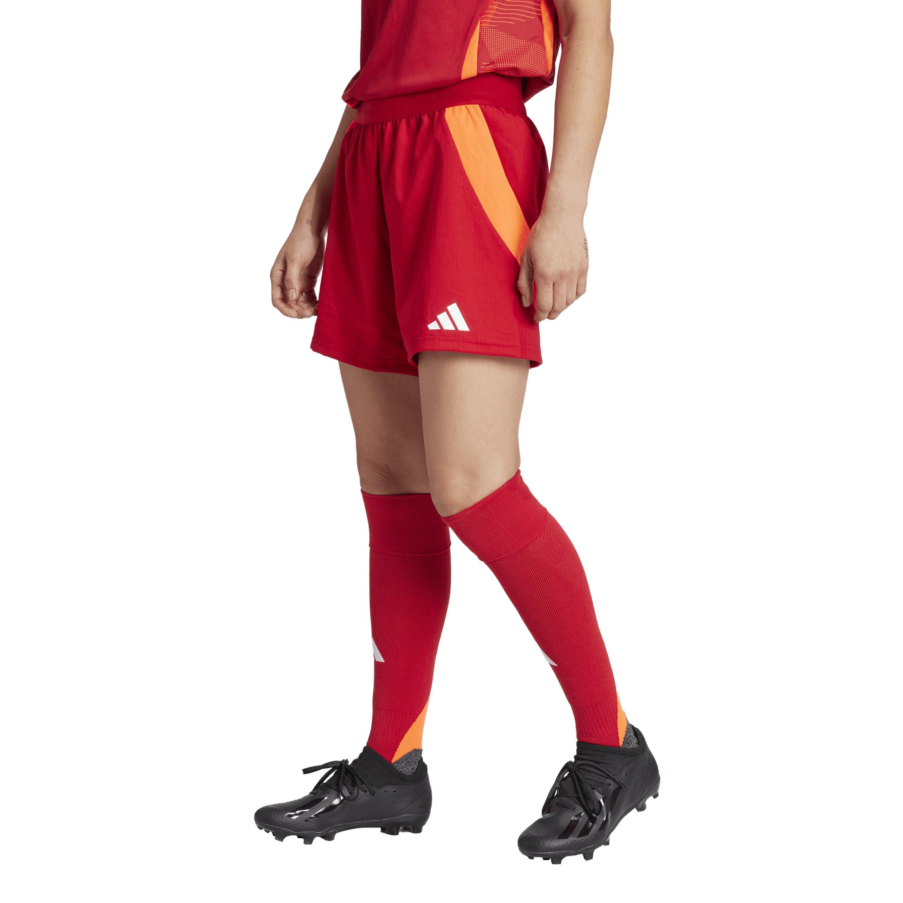 Power Red - adidas - Tiro24 C M Show Football Short Womens - 2