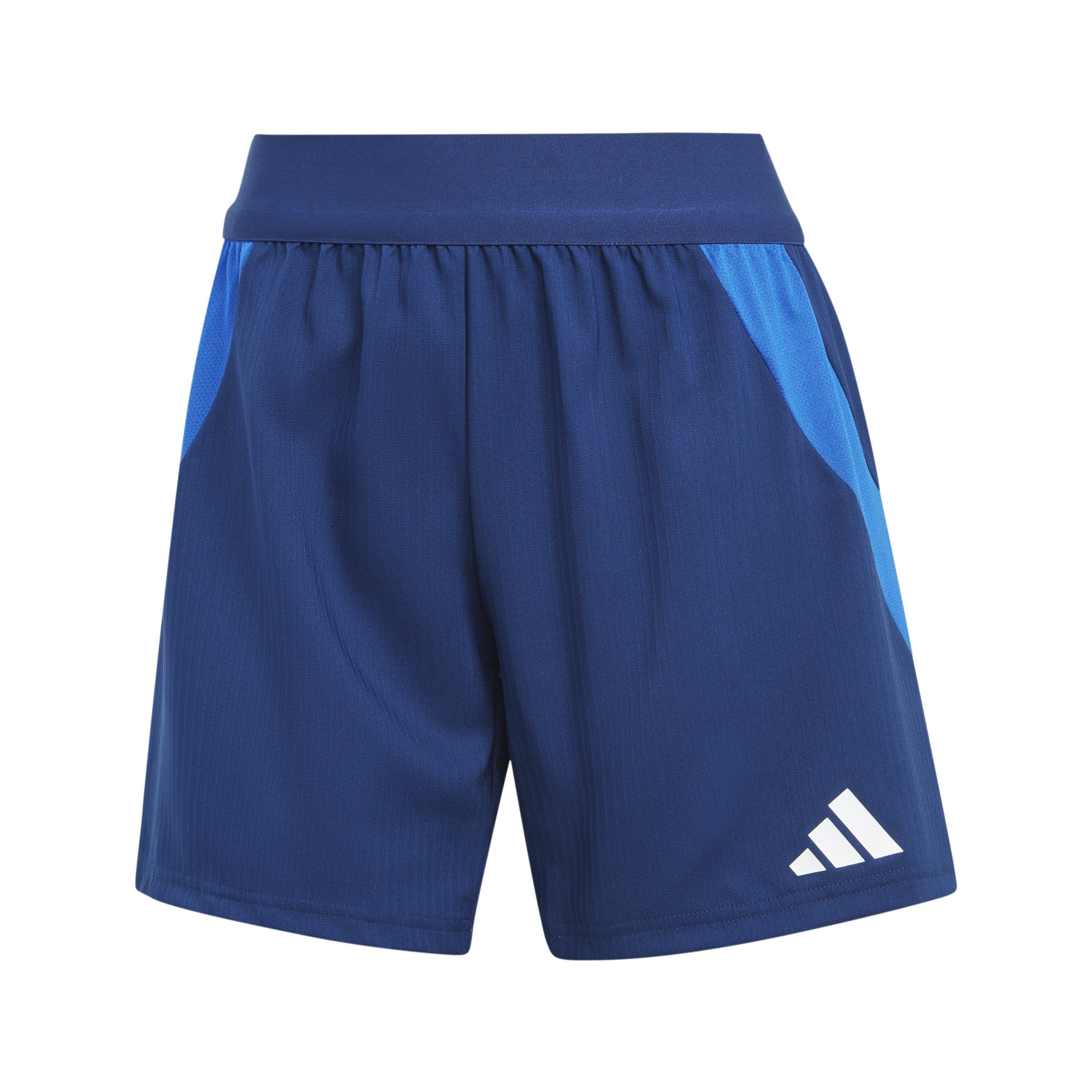 Adidas Women's Tiro24 Football Shorts - Navy Blue - 8 (XS)