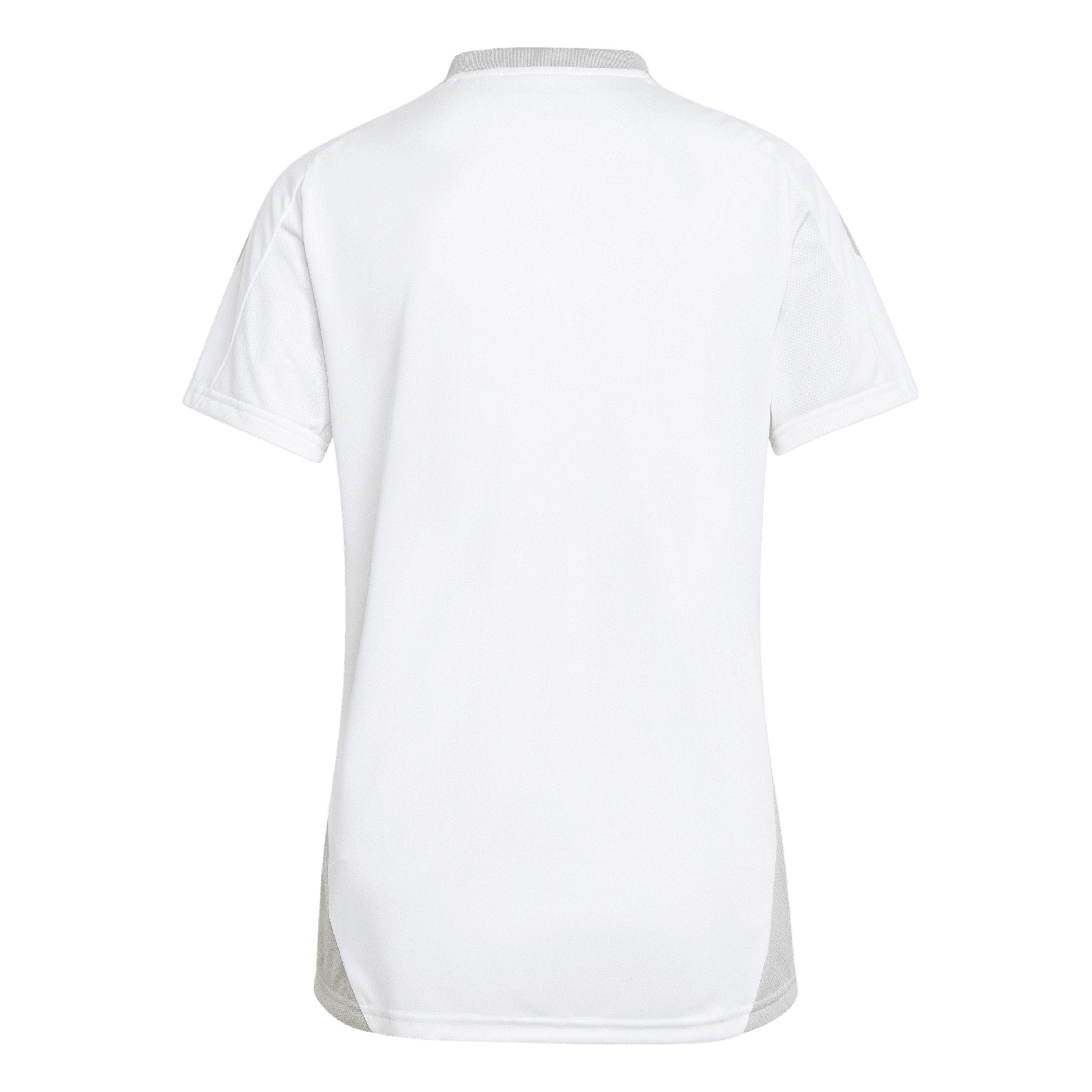 White - adidas - Women's Tiro 24 Short Sleeve Performance T-Shirt - 2