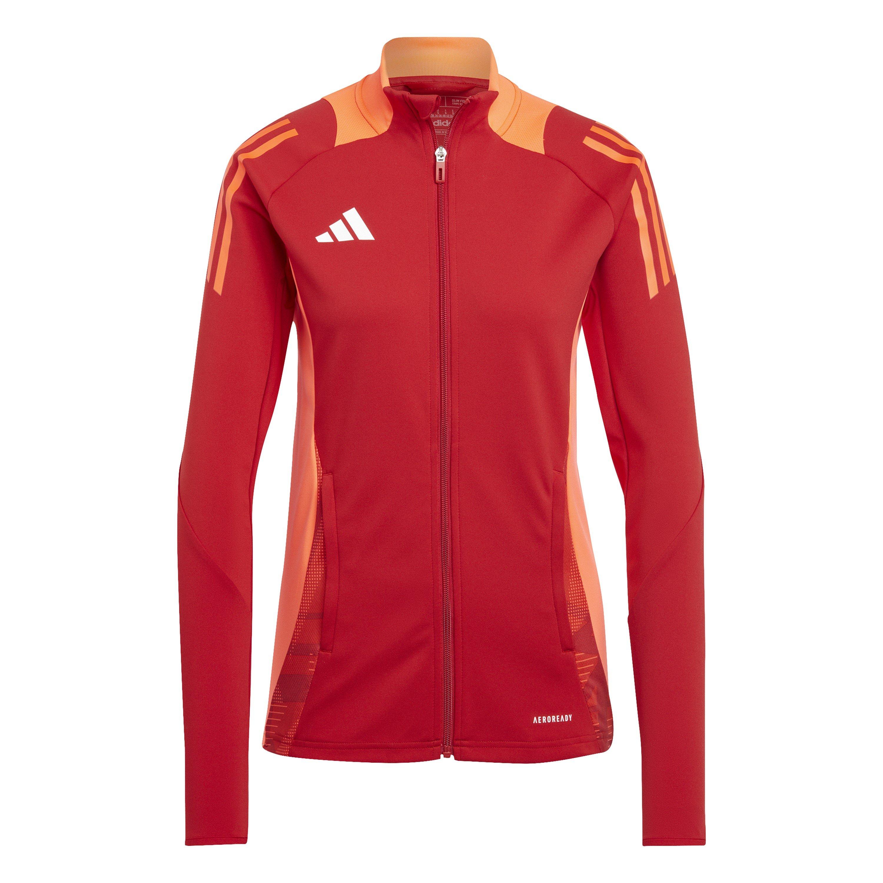 Adidas Women's Tiro24 Tracksuit Top - Power Red - 12 (M)