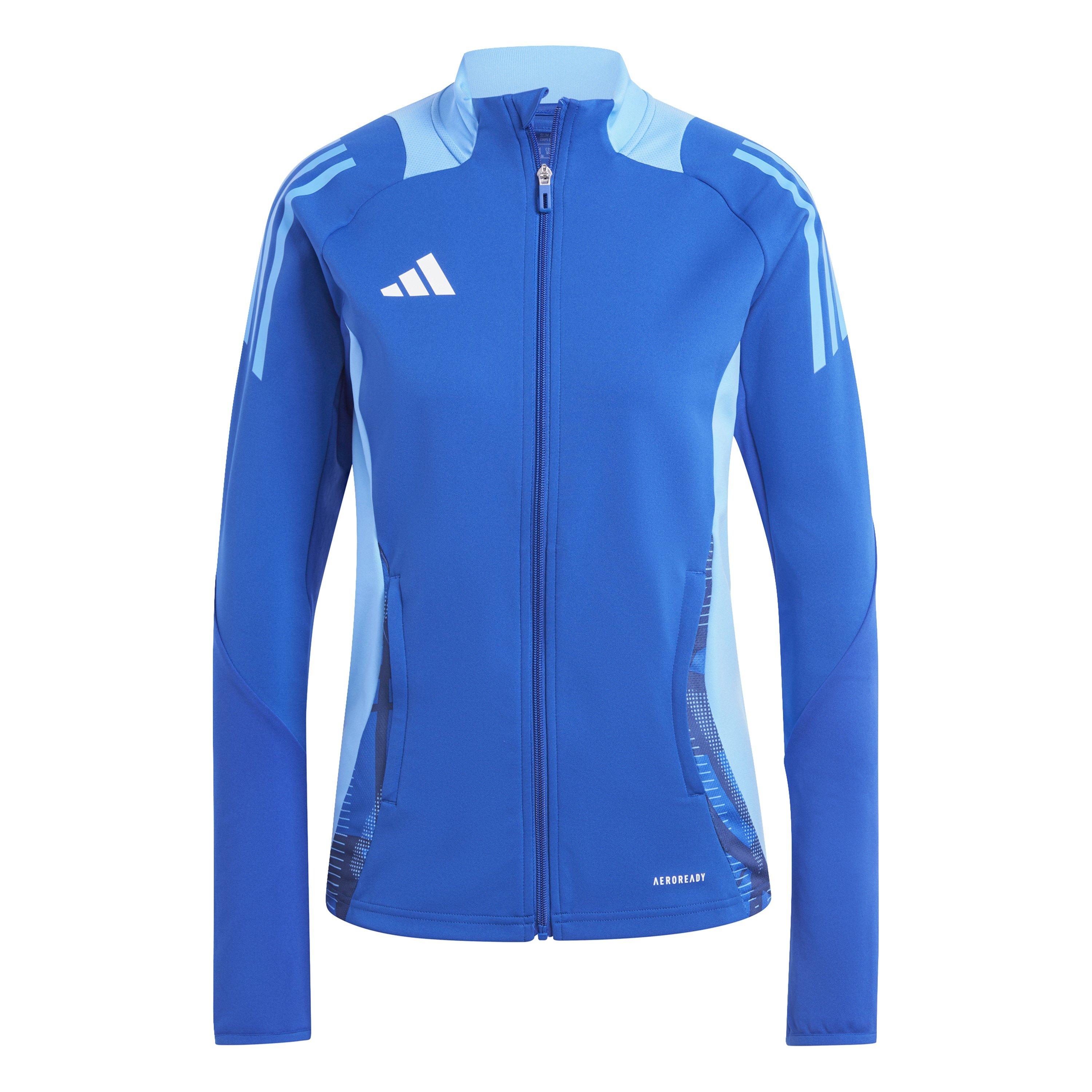 Adidas Women's Tiro24 Tracksuit Top - Royal Blue - 12 (M)