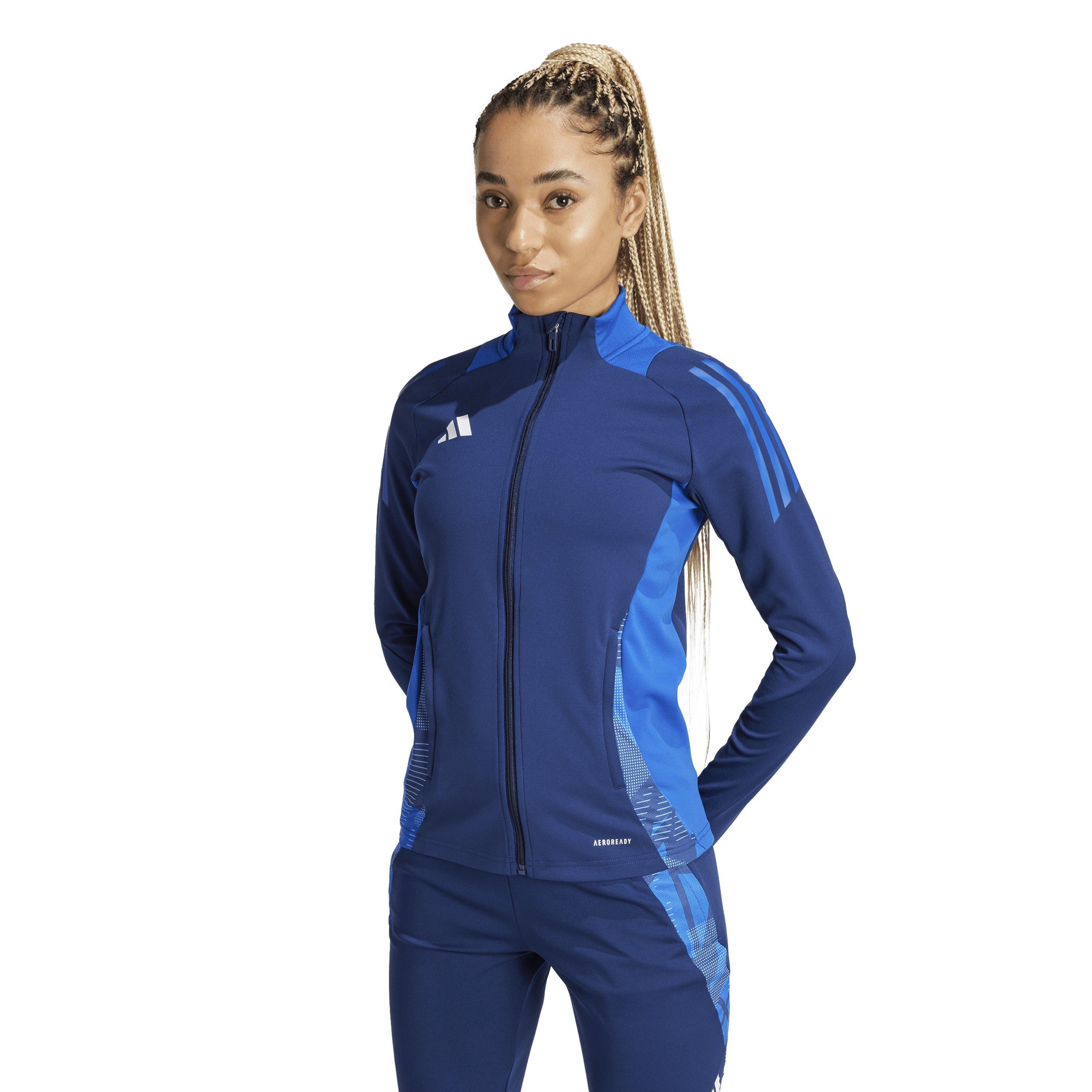 Bleu marine - adidas - Tiro24 C Trjktw Tracksuit Top Womens - 2