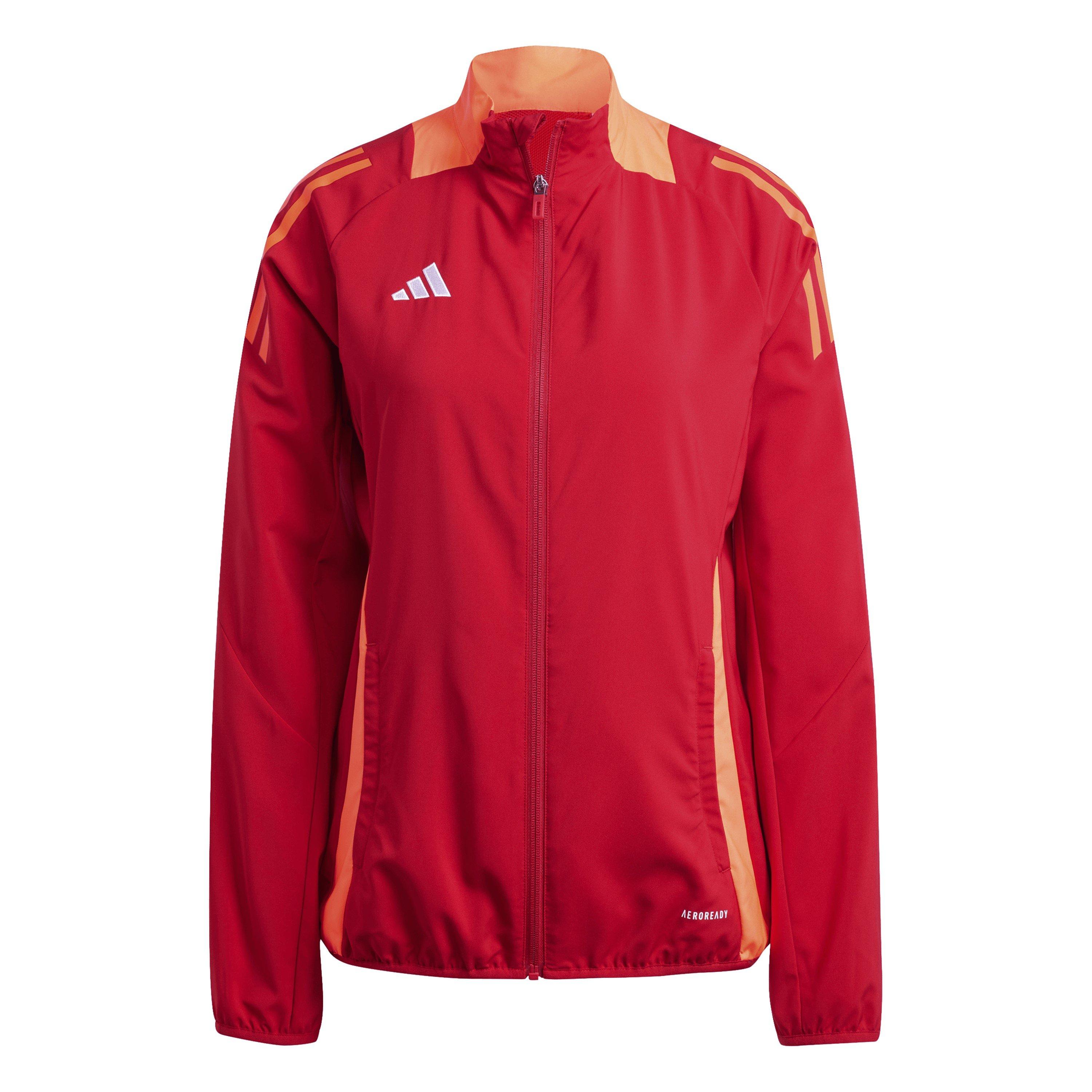 Adidas Women's Tiro24 Tracksuit Top - Power Red - 12 (M)
