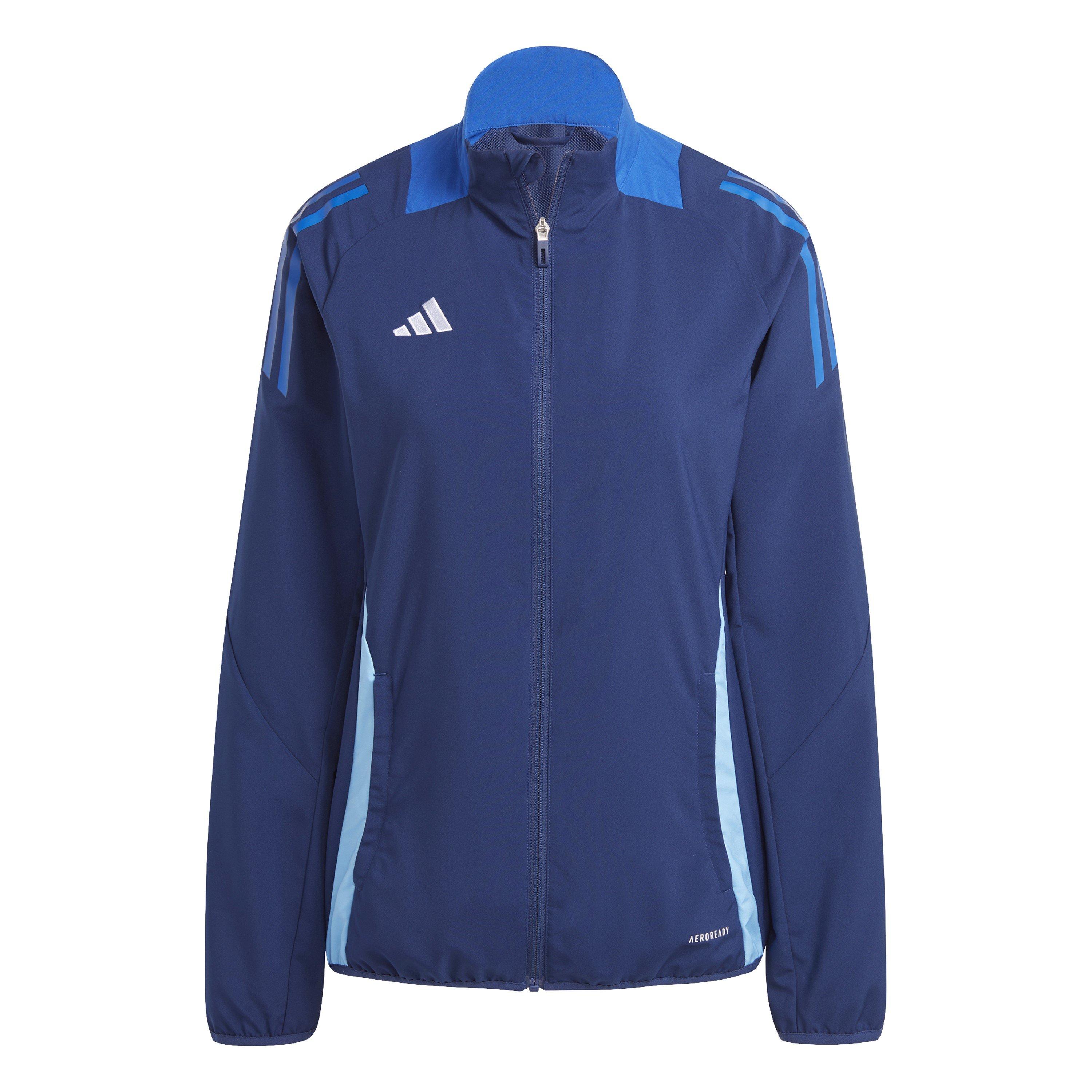 Adidas Women's Tiro24 Tracksuit Top - Navy Blue - 12 (M)