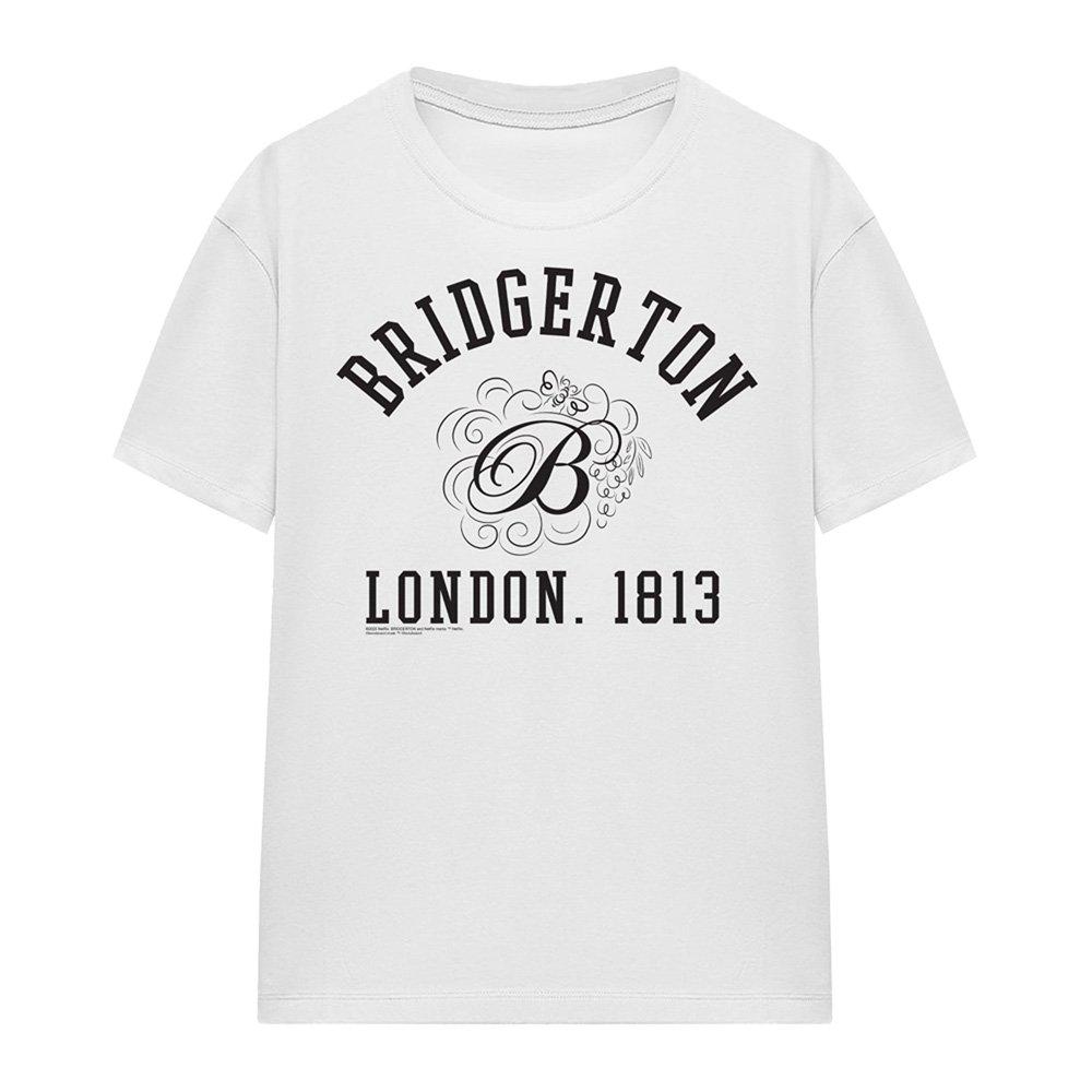 White - Bridgerton - Bridgerton - Bridgerton London 1813 T-Shirt White - 4