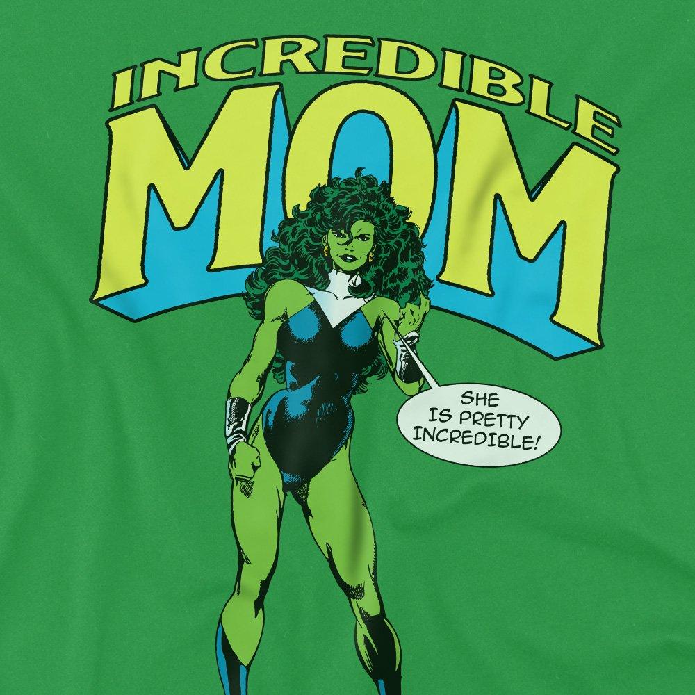 Green - Hulk - Hulk Shehulk MotherS Day Incredible Mom Mens T-Sh - 2