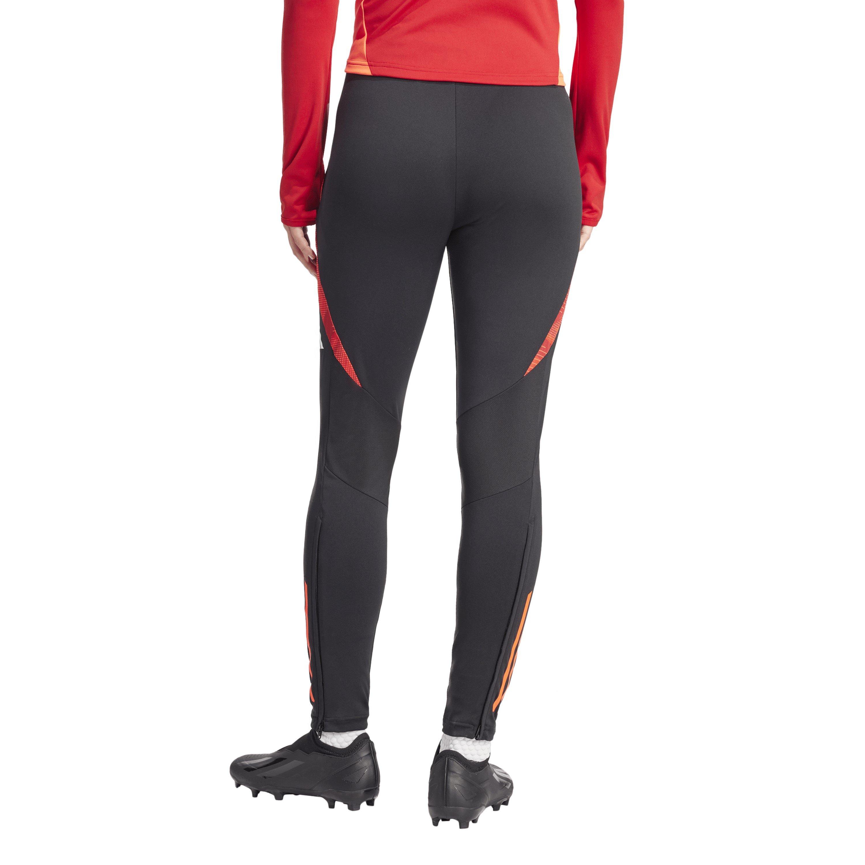Sort/Solar Rød - adidas - Women's Tiro24 Performance Tracksuit Bottoms - 3