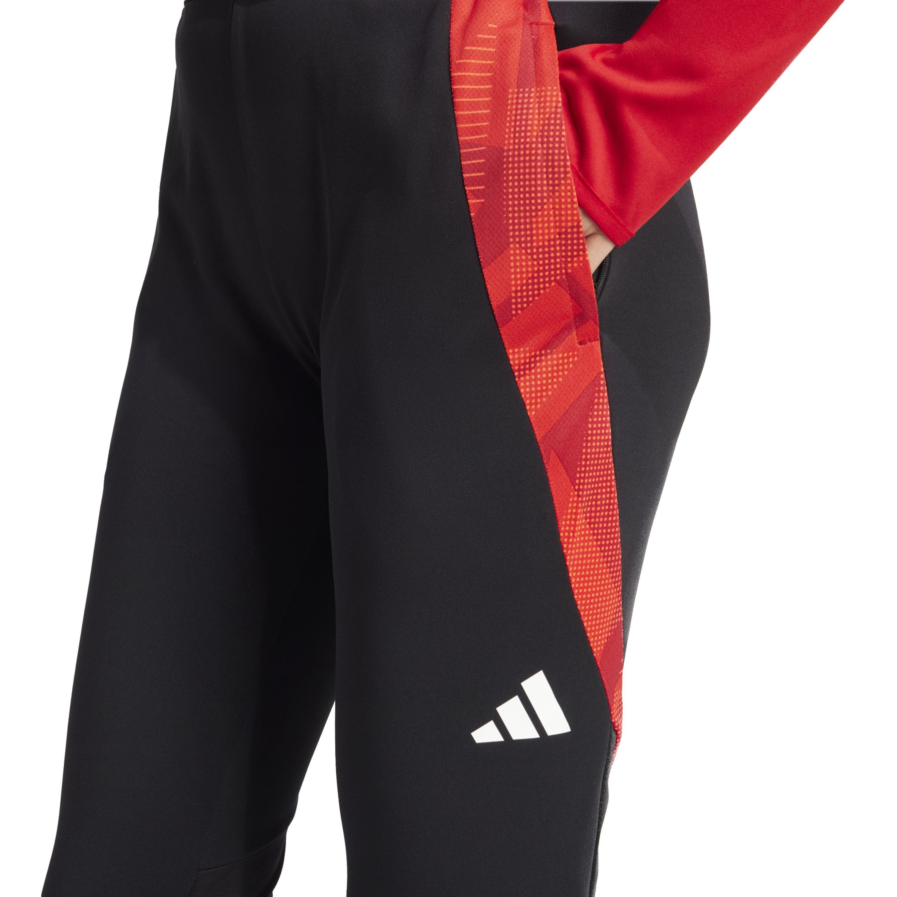 Sort/Solar Rød - adidas - Women's Tiro24 Performance Tracksuit Bottoms - 5