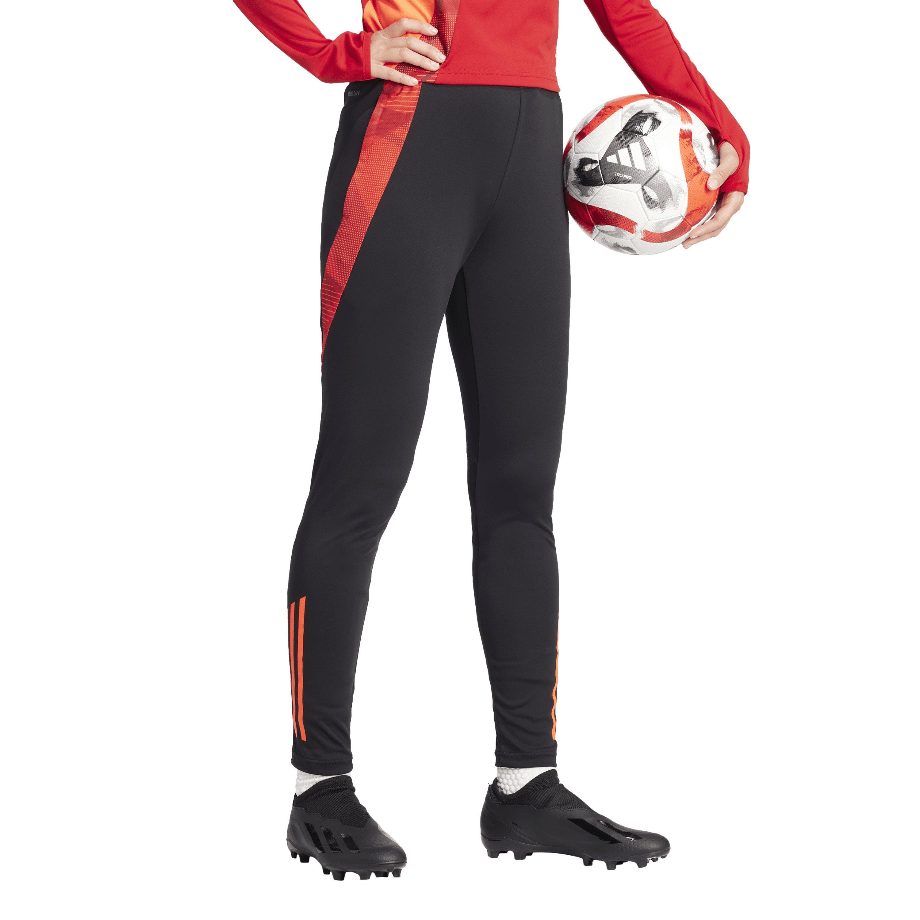 Sort/Solar Rød - adidas - Women's Tiro24 Performance Tracksuit Bottoms - 6