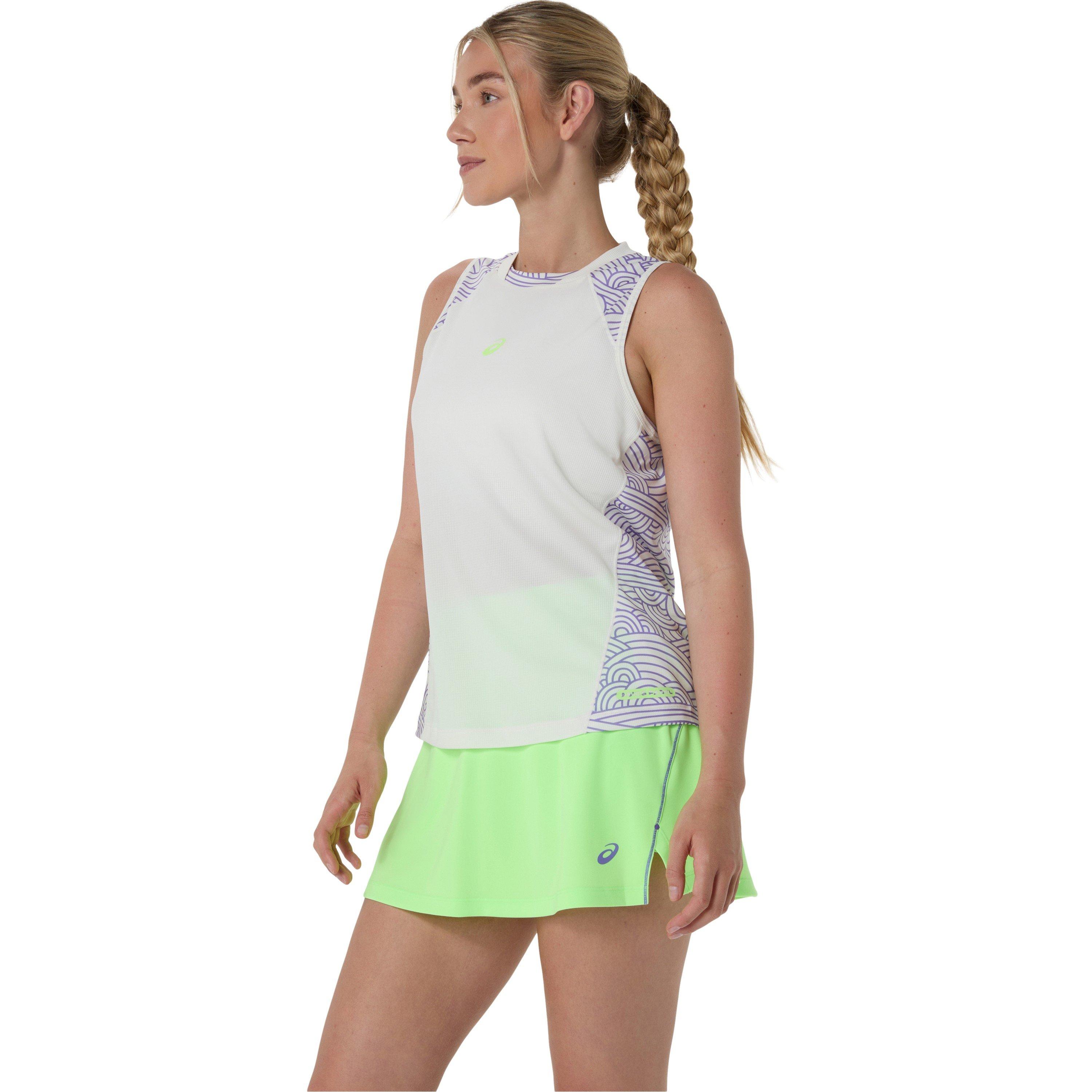 Cream/Amethyst - Asics - Women's Performance Vest - 1