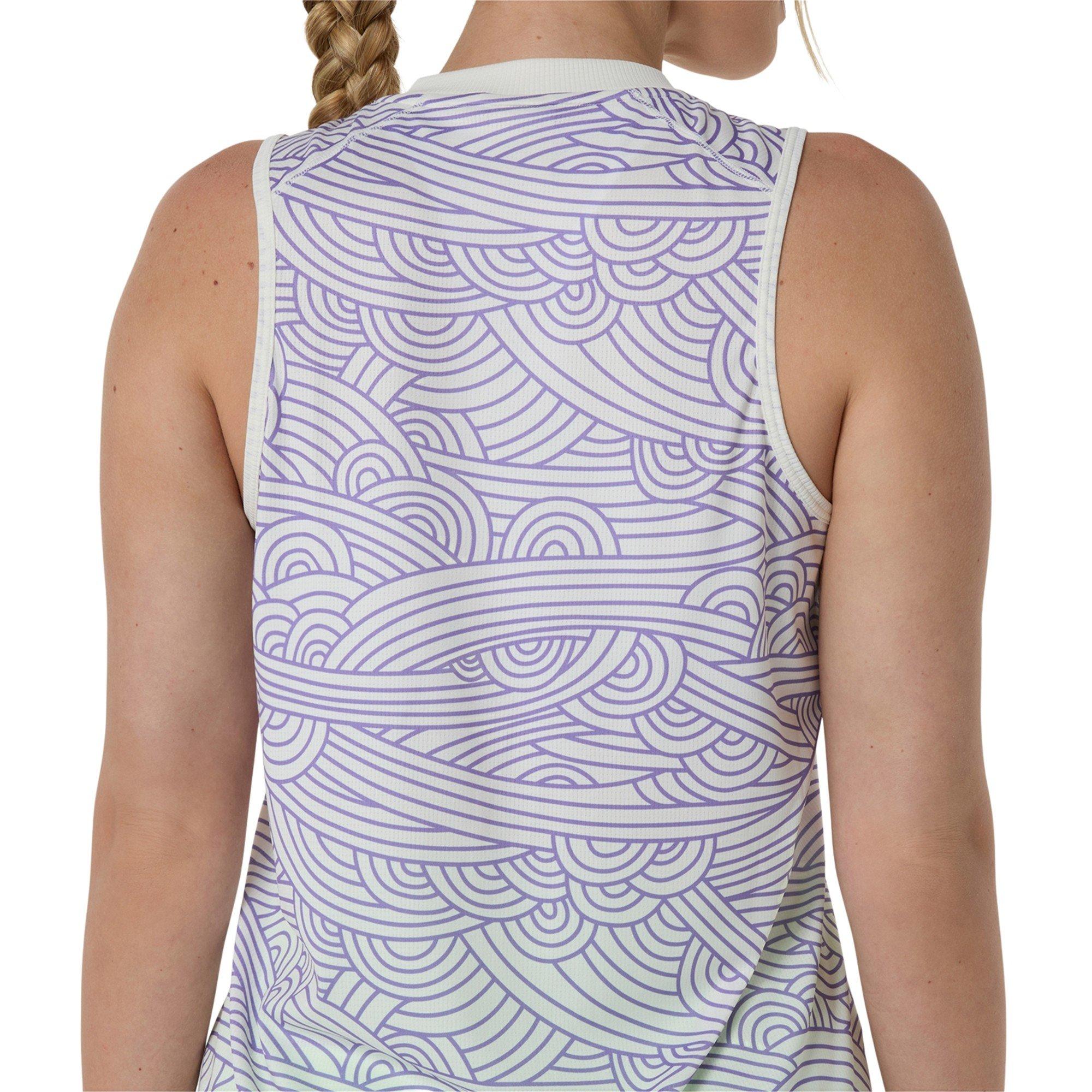 Cream/Amethyst - Asics - Women's Performance Vest - 5