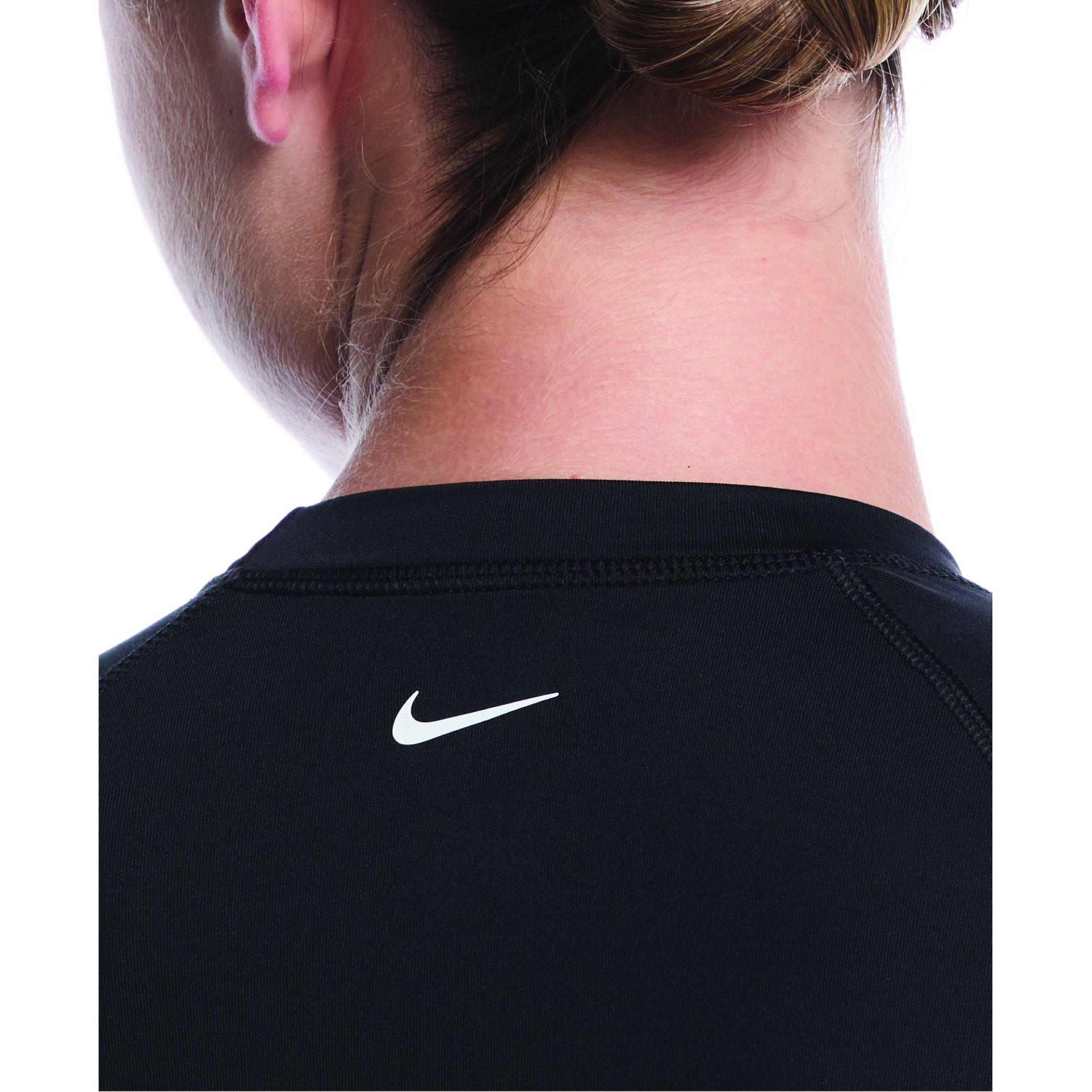 Black - Nike - Women's Long Sleeve Performance Gym Top - 7