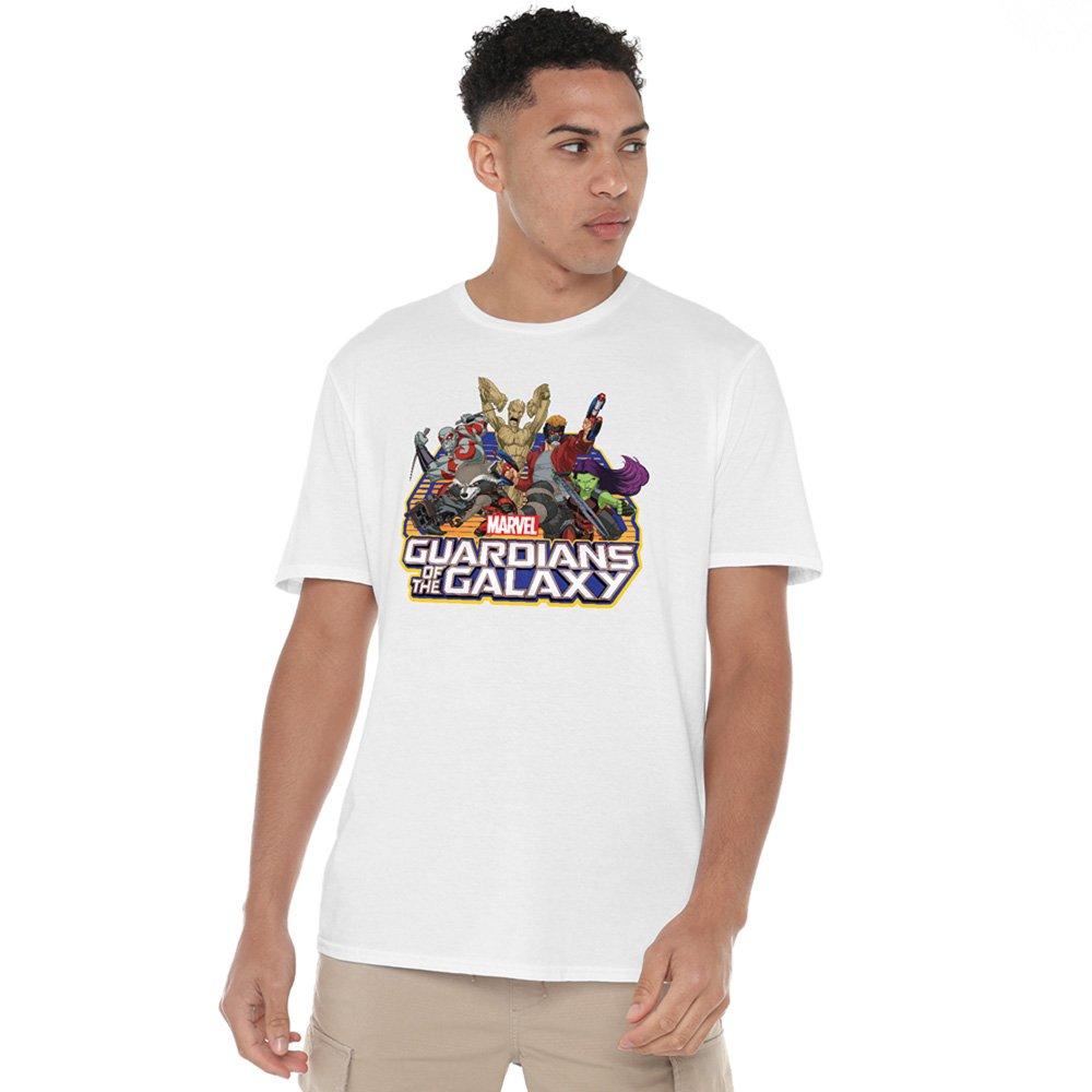 Guardians of the Galaxy Guardians Of The Galaxy Group Mens T-Shirt White