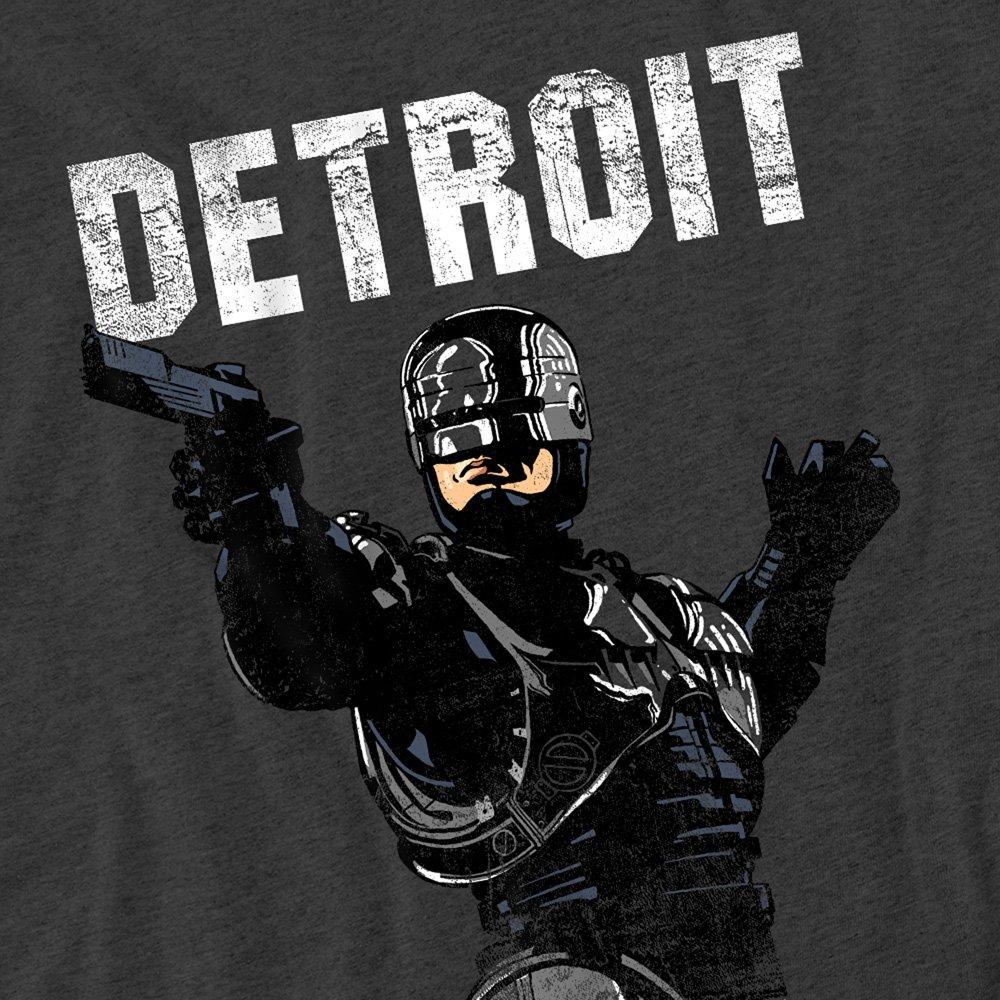 Grey - Other - Robocop Detroit T-Shirt Charcoal - 2