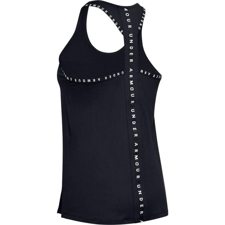 Negro/Blanco - Under Armour - Under Knockout Tank Top Womens - 6
