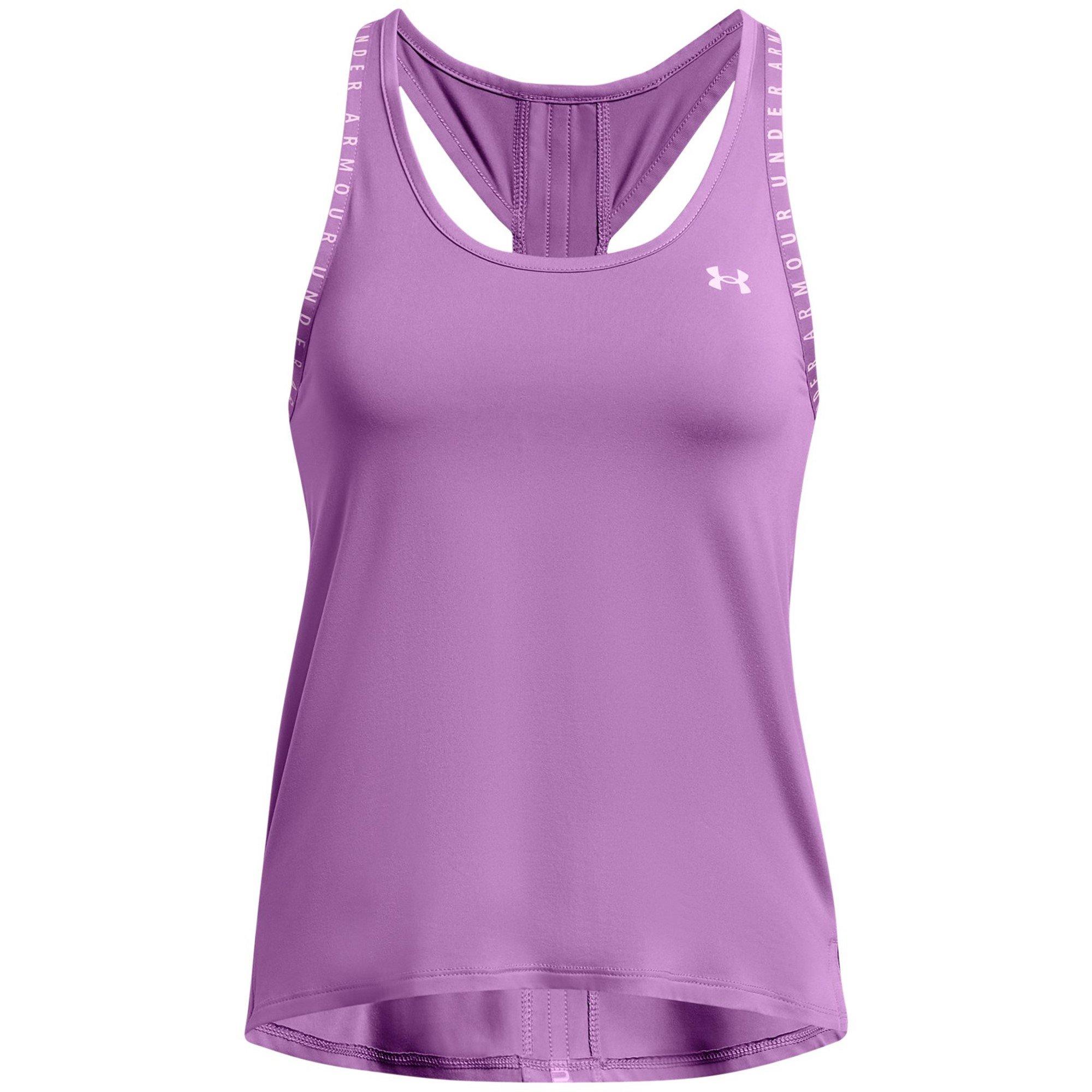 Under Armour Women's Knockout Tank Top - Purple - 16 (XL)