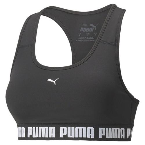 Puma Black - Puma - Strong Womens Medium Support Sports Bra - 1