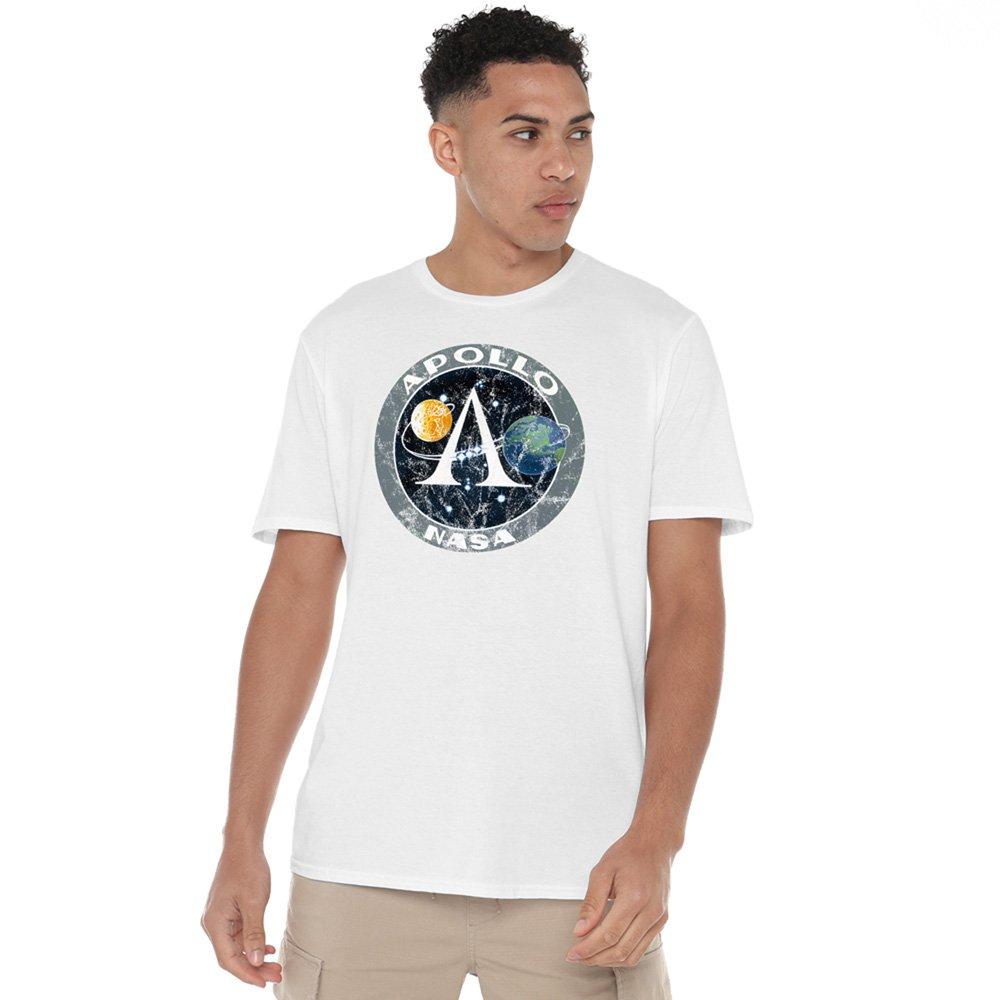 White - NASA - NASA Apollo Cotton Mens T-Shirt White - 1