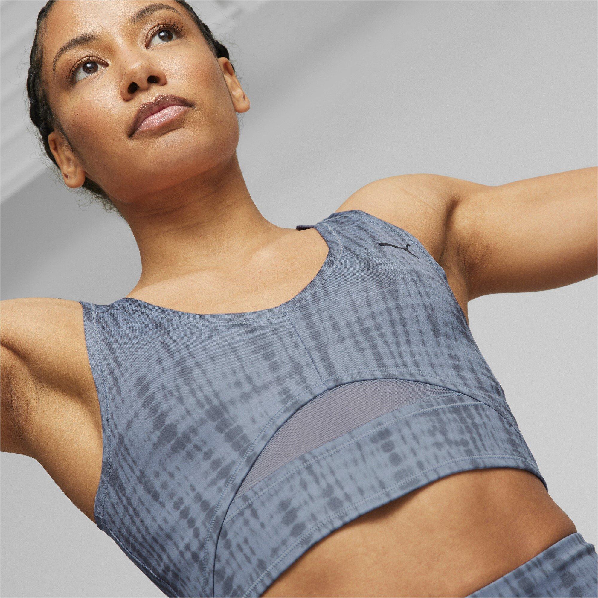 Filtered Ash - Puma - STUDIO All Over Print Cropped Low Impact Sports Bra - 4