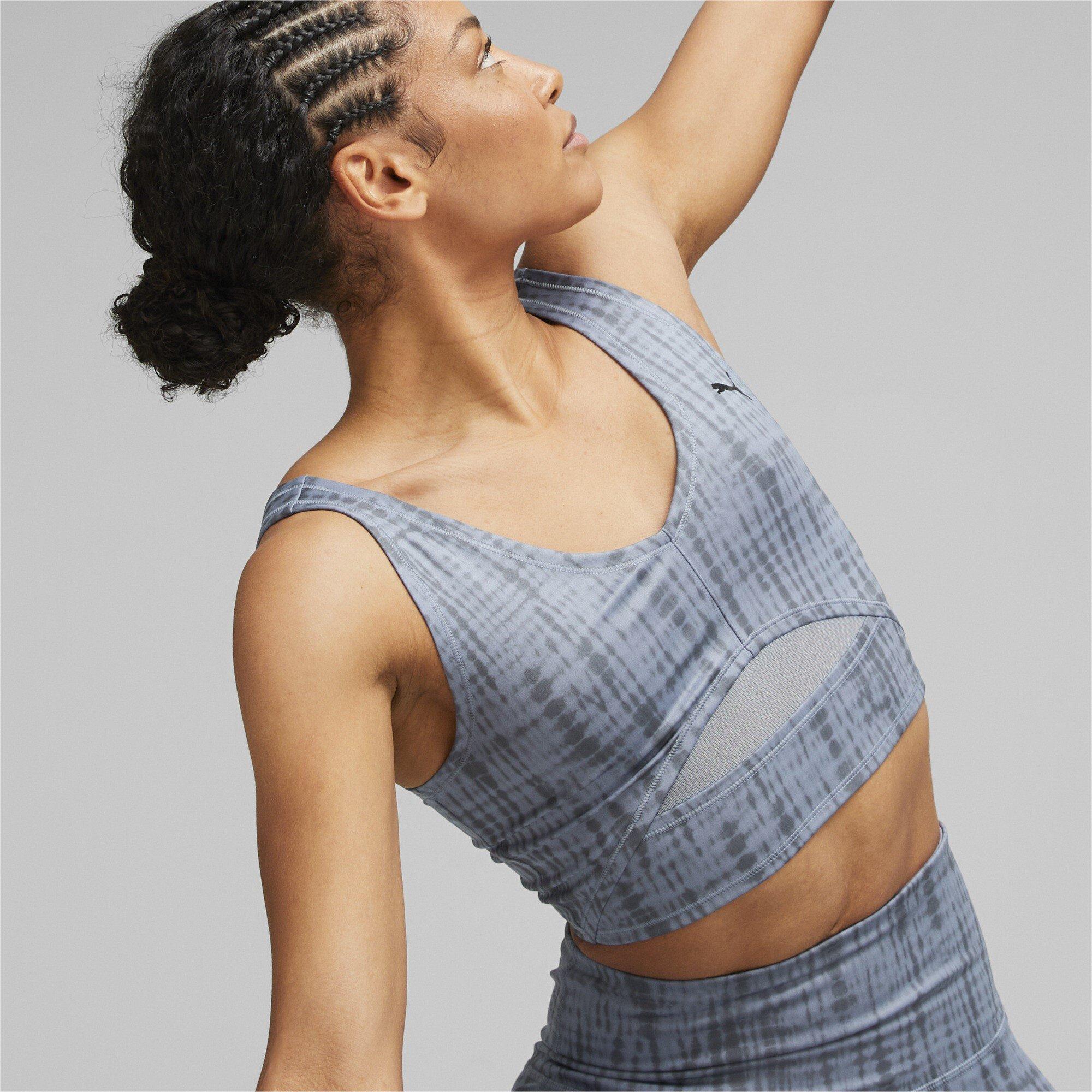 Filtered Ash - Puma - STUDIO All Over Print Cropped Low Impact Sports Bra - 5