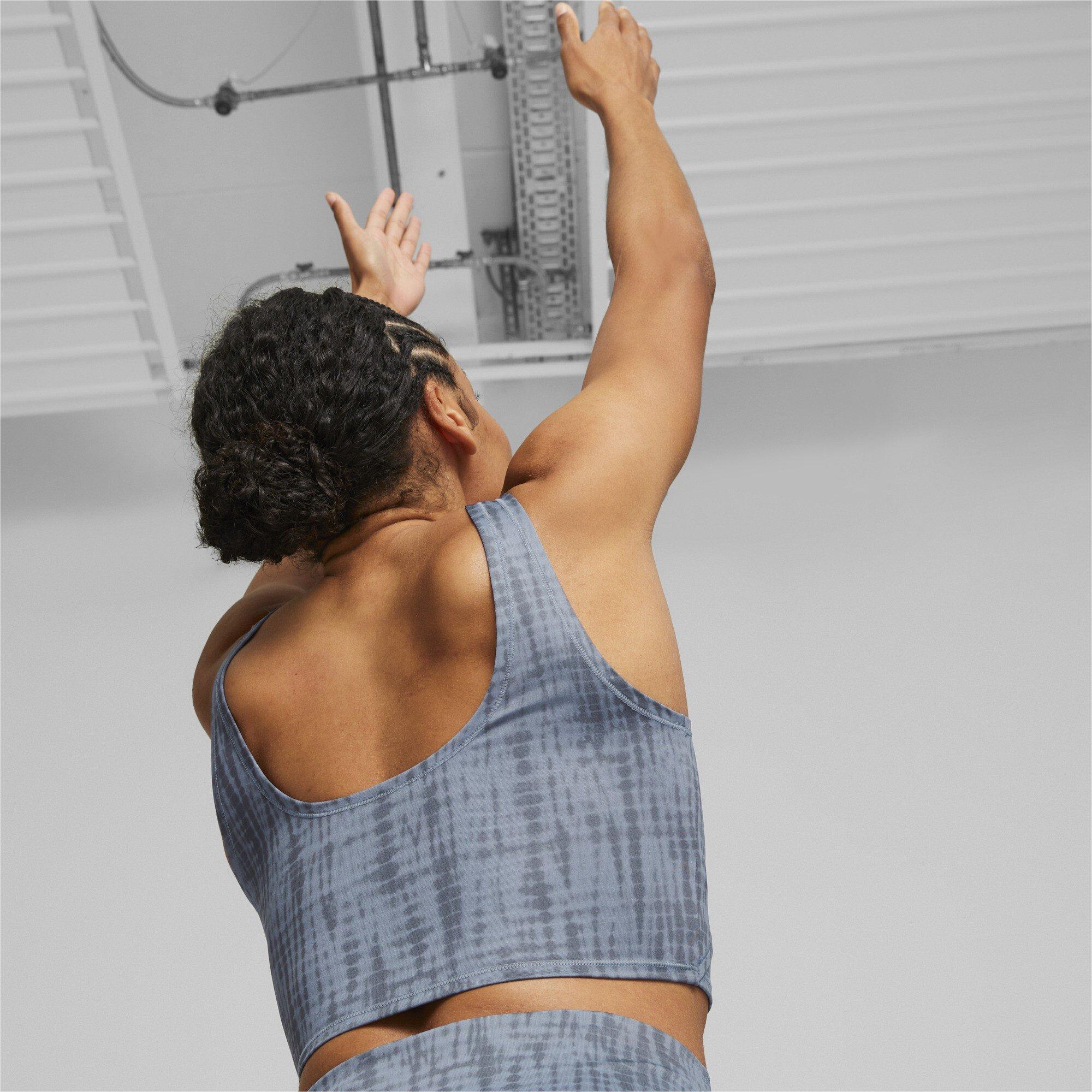 Filtered Ash - Puma - STUDIO All Over Print Cropped Low Impact Sports Bra - 6